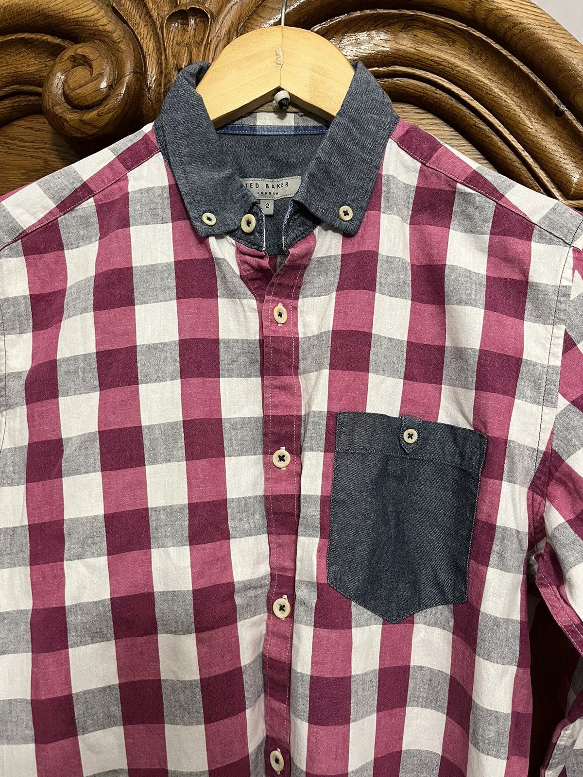 Ted Baker Long-sleeve shirt from Ted Baker (Size 2, 38EU) Size US S / EU 44-46 / 1 - 2 Thumbnail