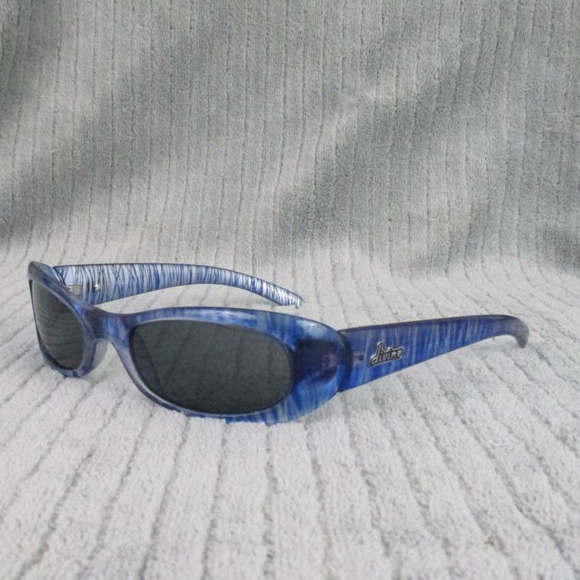 Other New Divine Eyewear Kali Blue Silver Striped/Smoke Sunglasses Size ONE SIZE - 2 Thumbnail