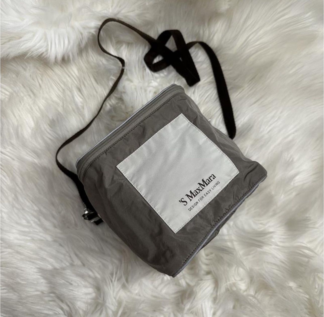 Max Mara Gray Max Mara Esmac Cube Bag Lightweight And Portable Nice Size ONE SIZE - 1 Thumbnail