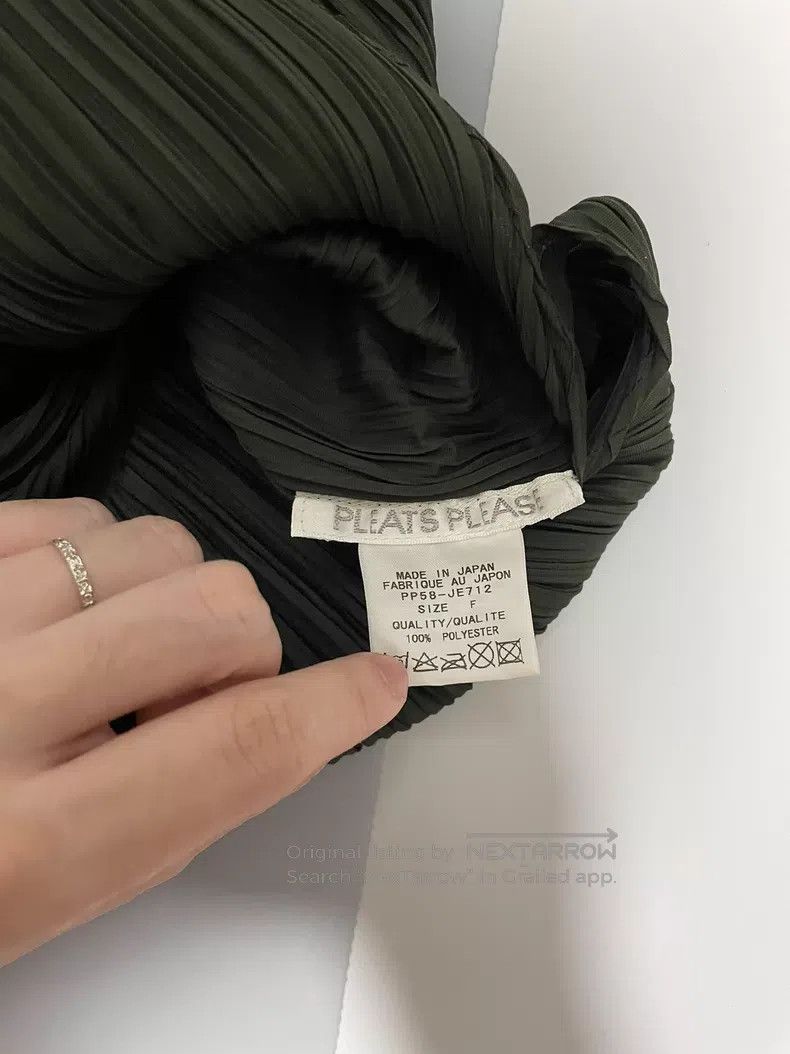 Issey Miyake Issey Miyake Green Coat Size S / US 4 / IT 40 - 3 Thumbnail