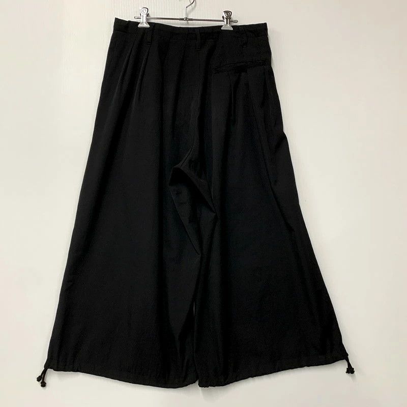 Yohji Yamamoto Yohji Yamamoto POUR HOMME WOOL FASTENER BALLOON PANTS Size US 33 - 2 Thumbnail