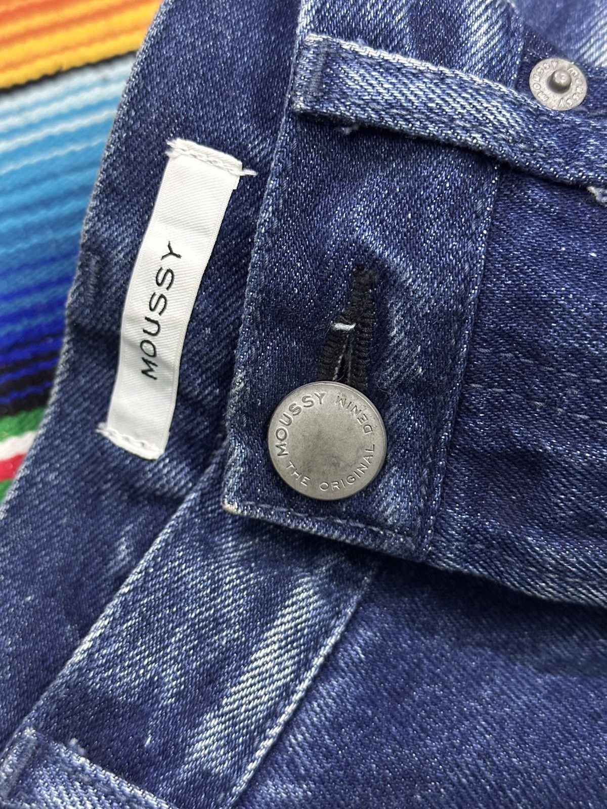 MOUSSY 💥Distress Moussy Denim💥 Crazy Design Distress Denime💥 Size US 30 / EU 46 - 10 Thumbnail