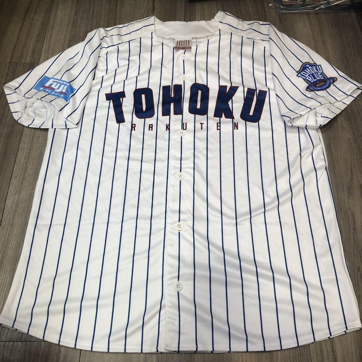 Japanese Brand Japan Tohoku Rakuten Baseball jersey Size US XL / EU 56 / 4 - 1 Thumbnail