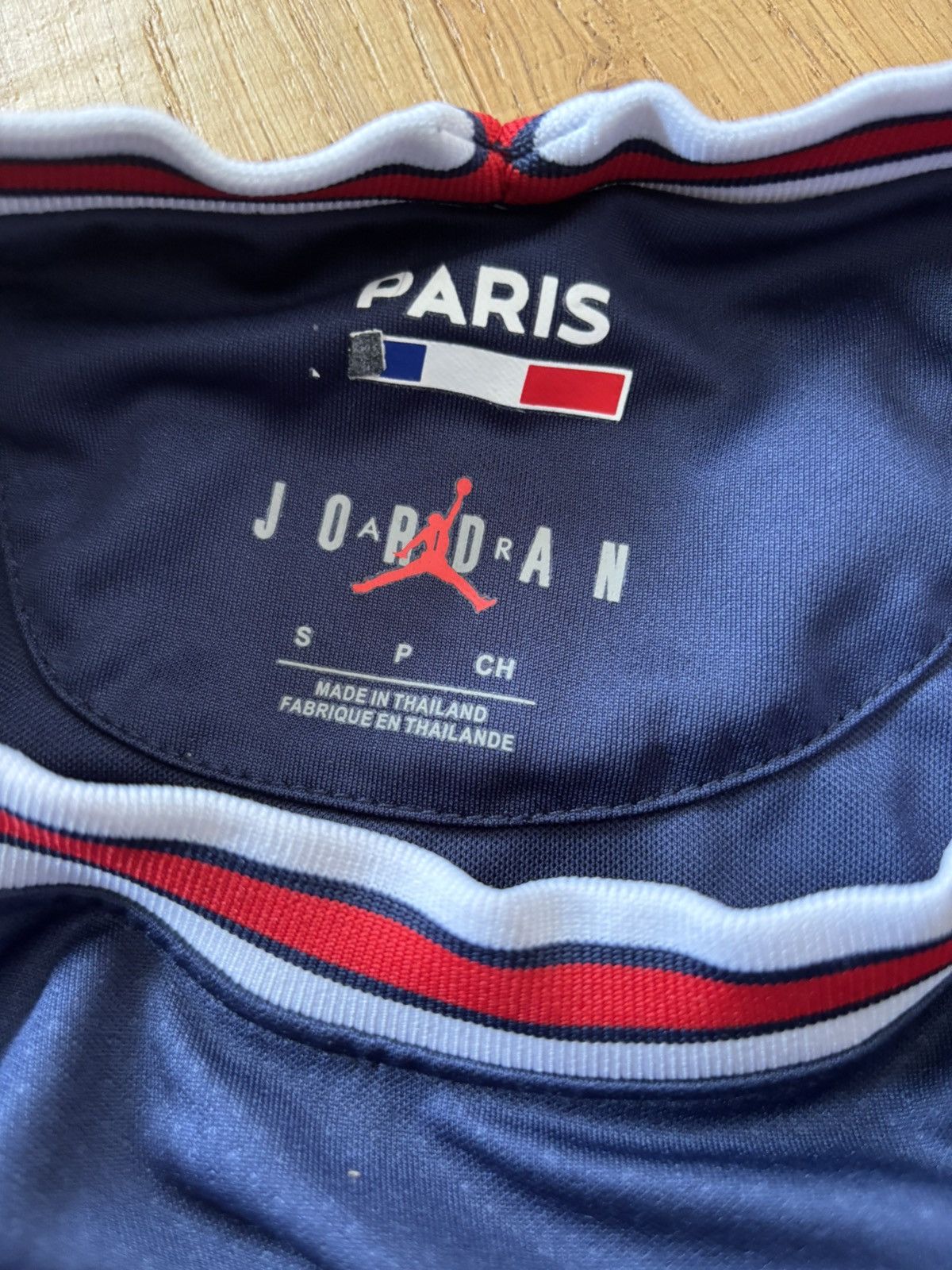 Jordan Brand × UEFA Pairs Saint Germain X Jordan football jersey Size US S / EU 44-46 / 1 - 5 Thumbnail