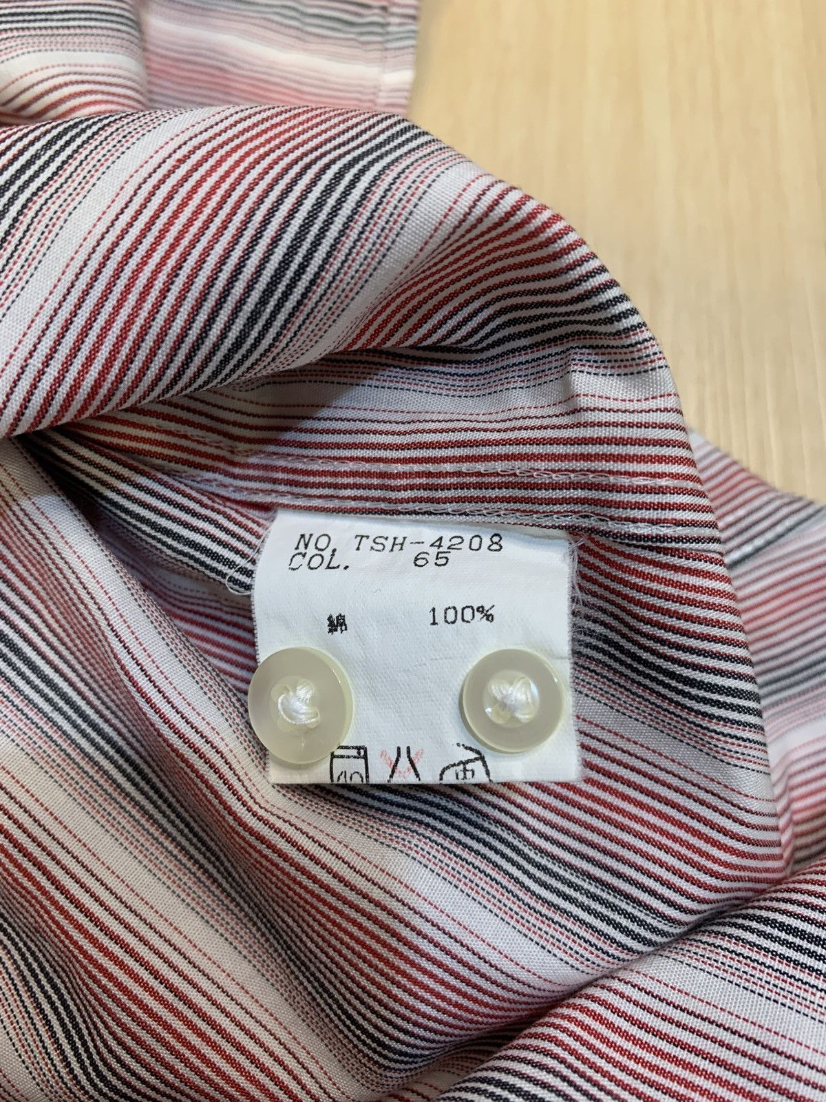 Tornado Mart Tornado Mart Stripe Shirt Size US L / EU 52-54 / 3 - 8 Thumbnail