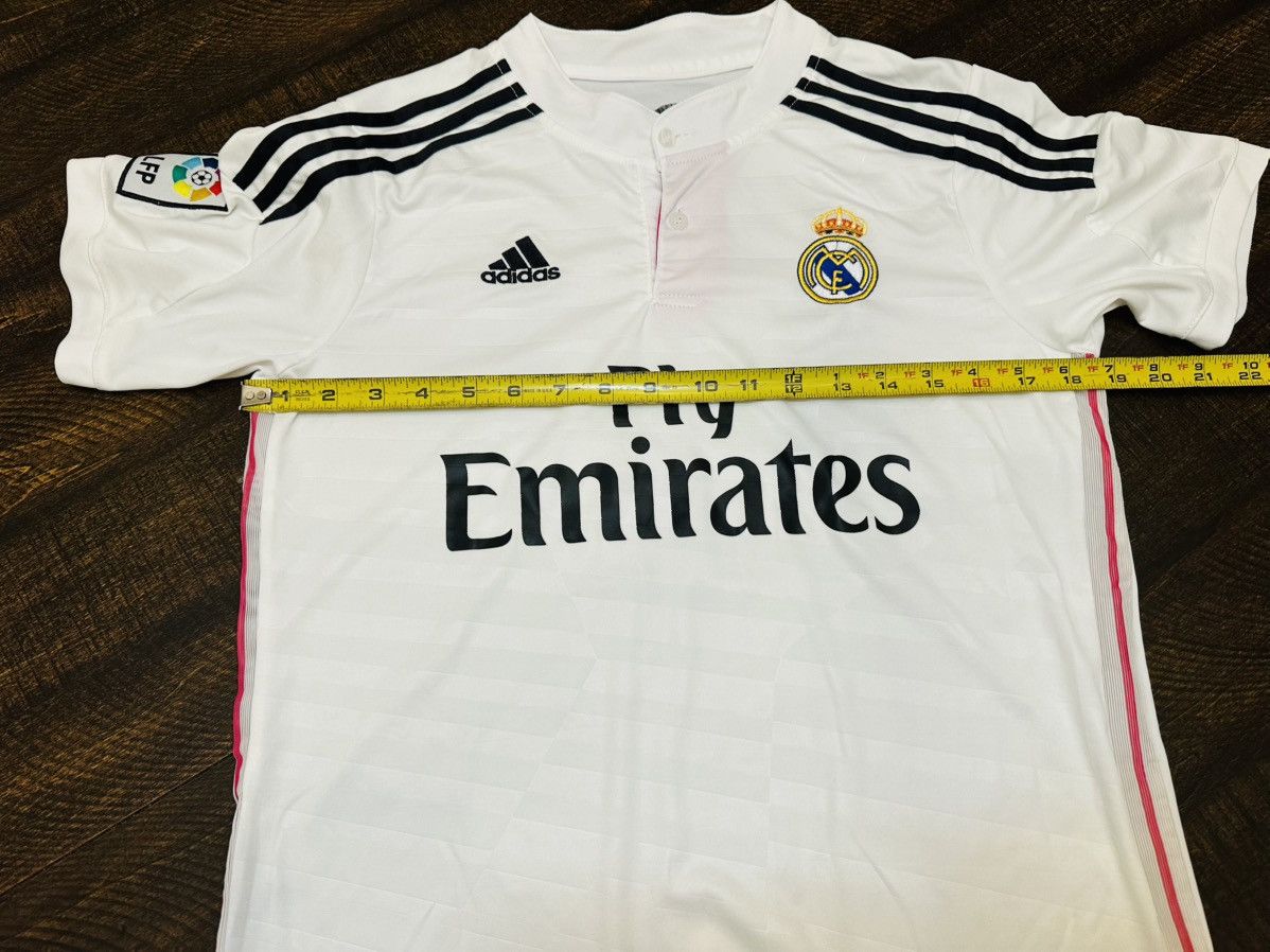 Adidas REAL MADRID 2014/2015 ADIDAS HOME SOCCER SHIRT MEN'S JERSEY Size US S / EU 44-46 / 1 - 7 Thumbnail