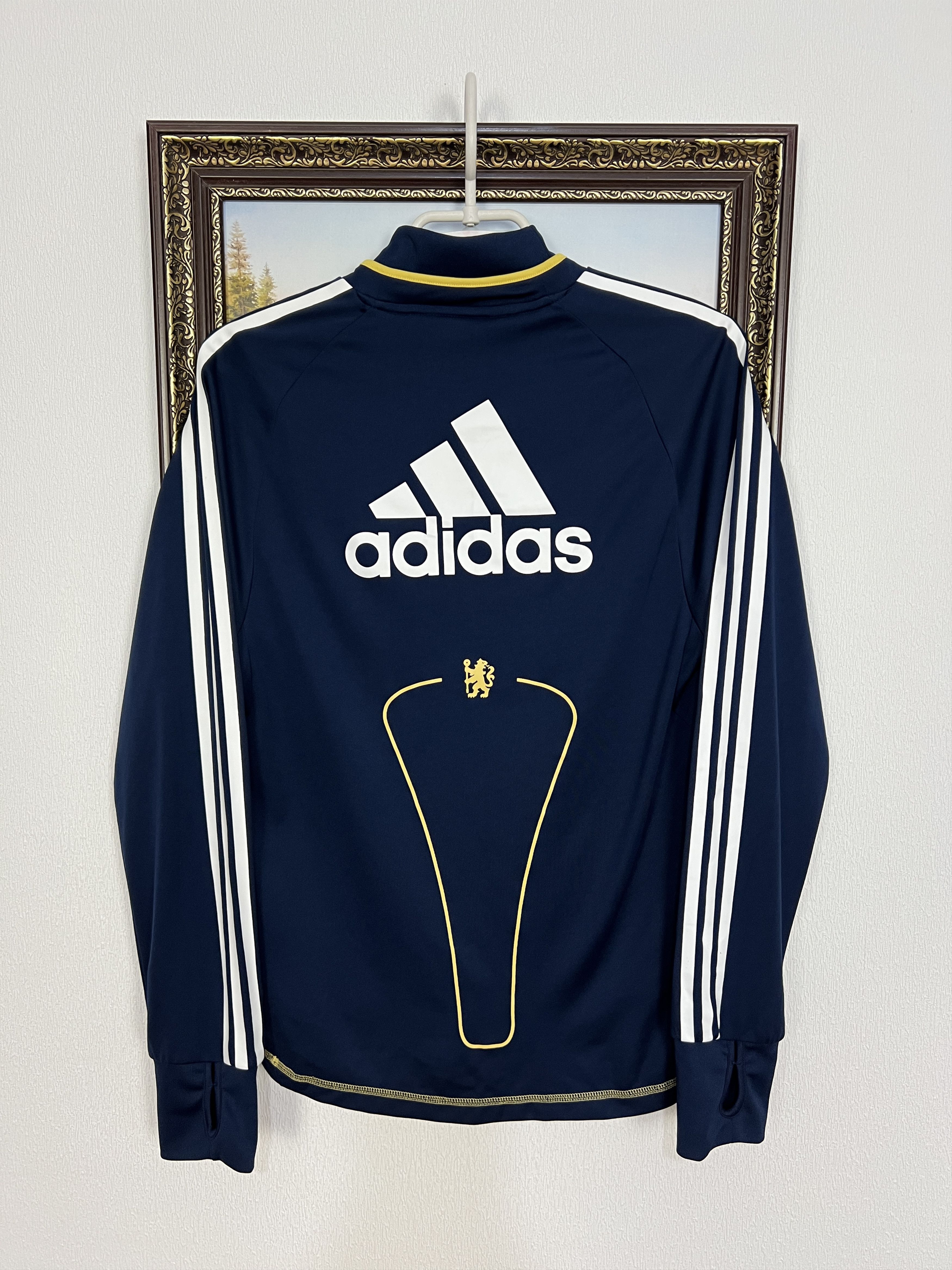 Adidas Chelsea Football Player Issue Train Sweatshirt Track Top Size US S / EU 44-46 / 1 - 10 Thumbnail