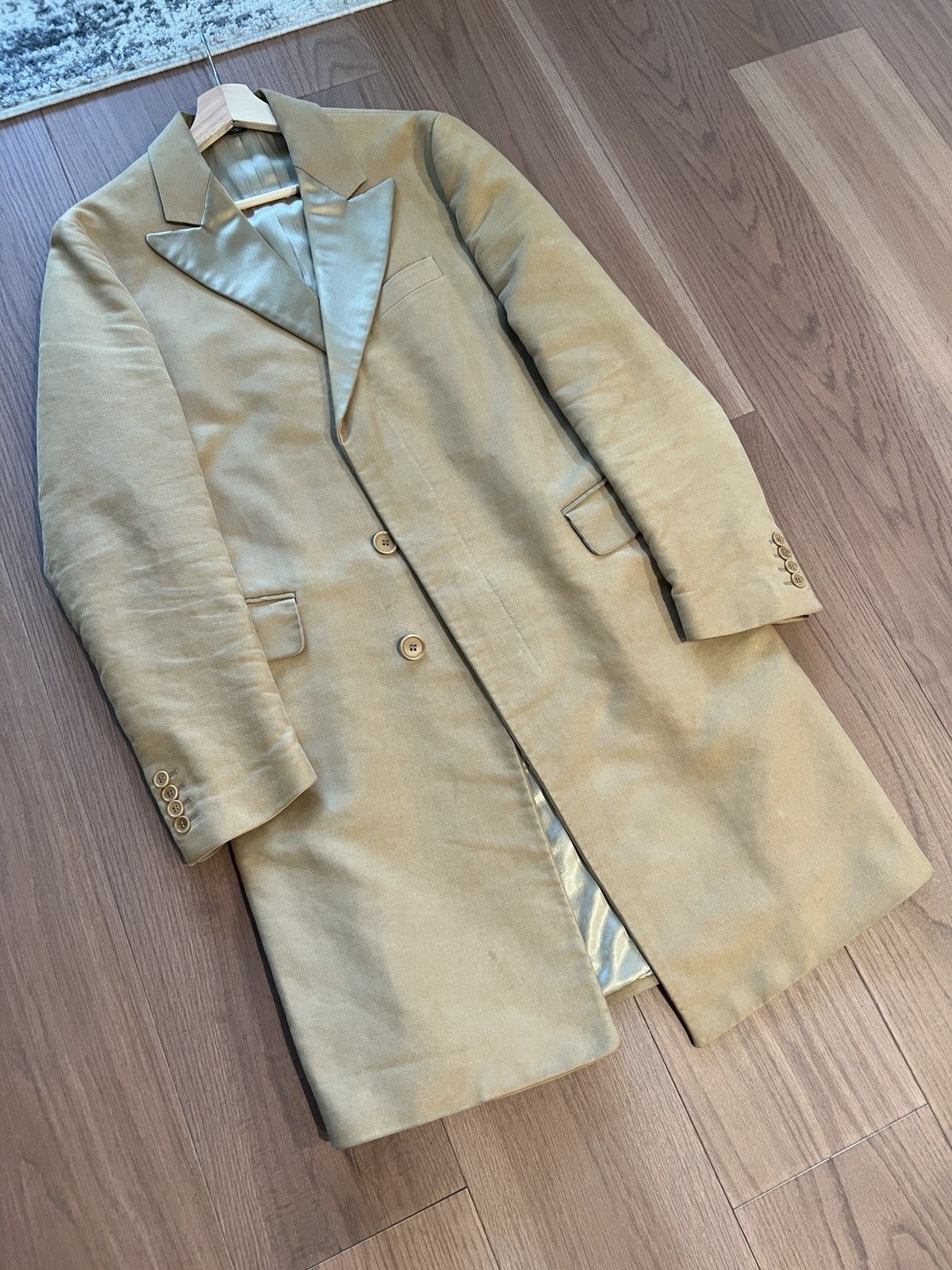 Helmut Lang Helmut Lang Fall ’98 Peak Lapel Coat Size US M / EU 48-50 / 2 - 4 Thumbnail