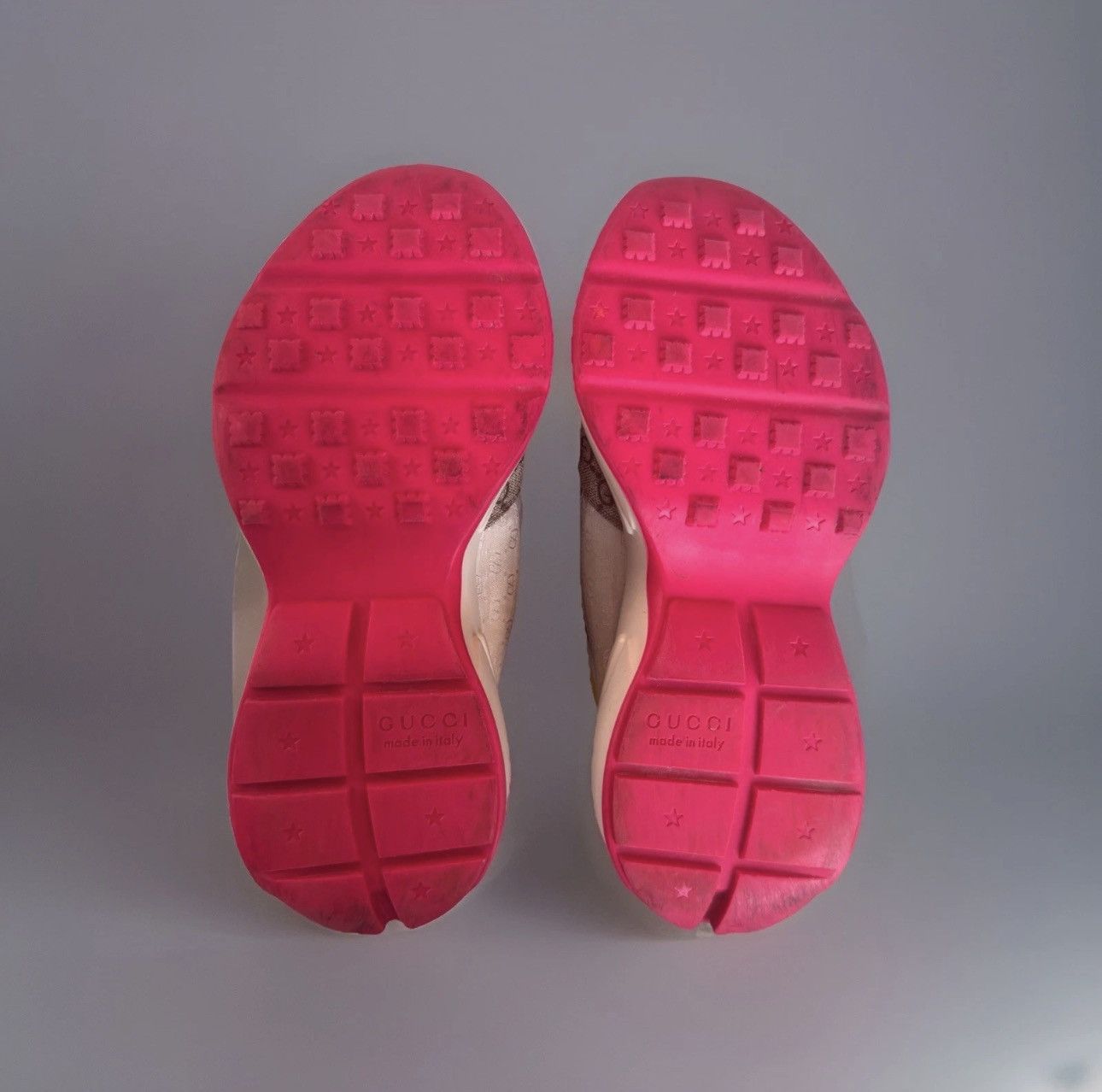 Gucci Gucci Rhyton GG Supreme Pink Sole ~US 10.5-11 Size US 10.5 / EU 43-44 - 5 Thumbnail