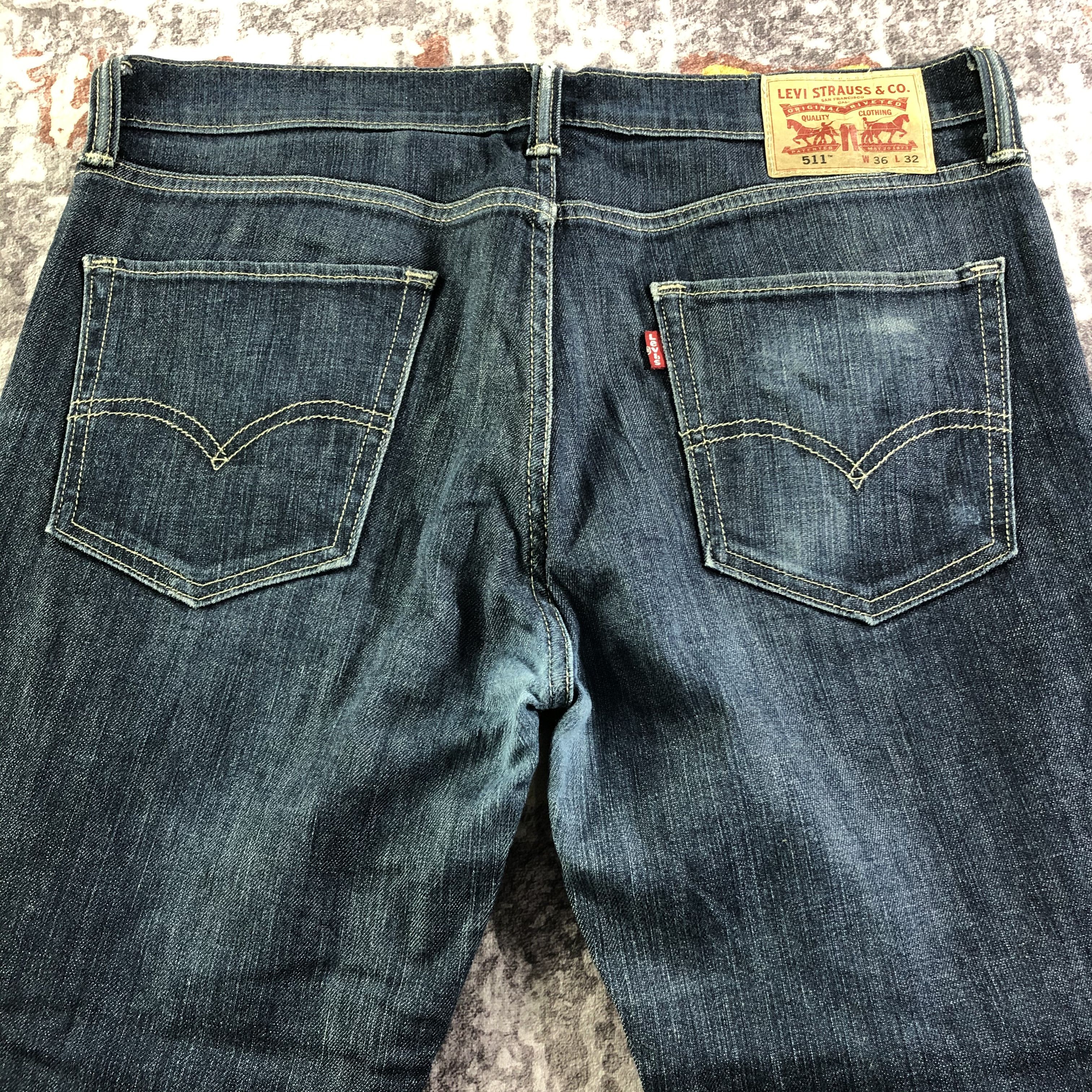 Levi's × Vintage Vintage Levis 511 Jeans-JM3293 Size US 36 / EU 52 - 4 Thumbnail