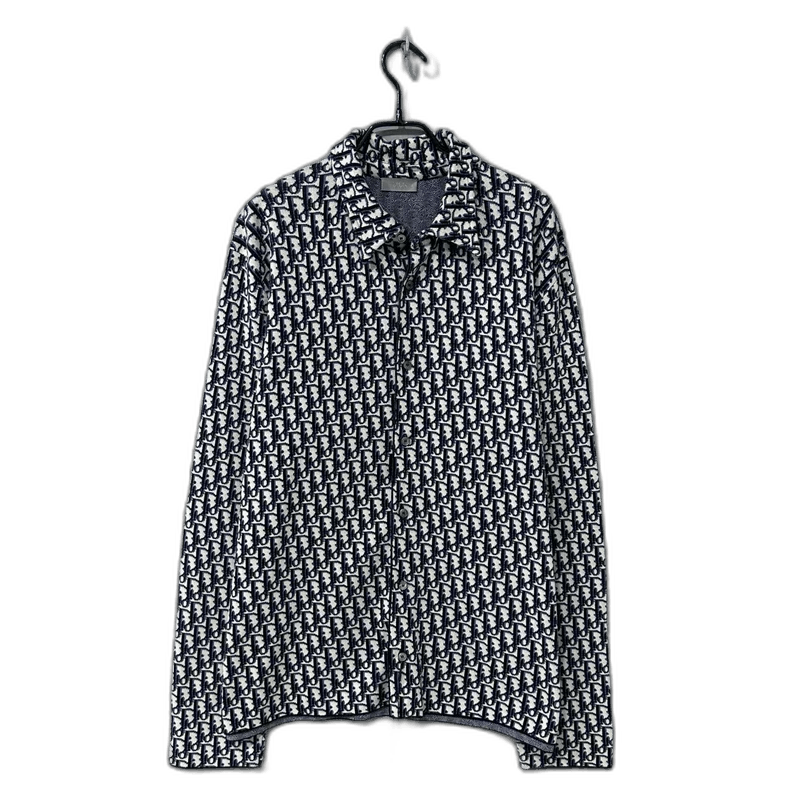 Dior Dior Knit Jacket with Print Design-yf Size US L / EU 52-54 / 3 - 1 Thumbnail
