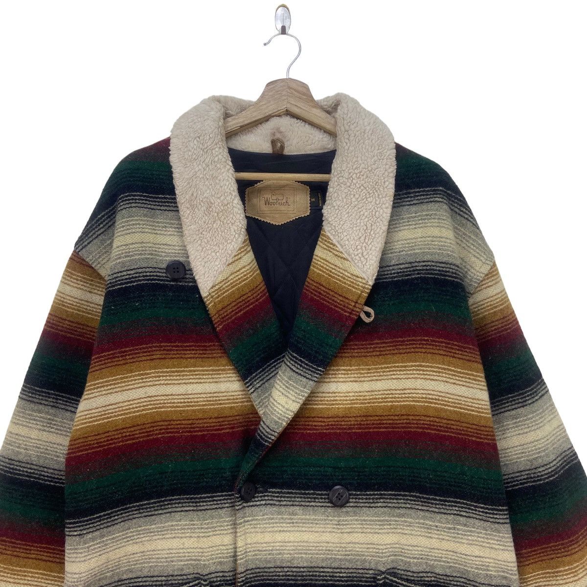 Woolrich Woolen Mills Vintage Woolrich Double Breasted Wool Heavy Coat Size US M / EU 48-50 / 2 - 4 Thumbnail