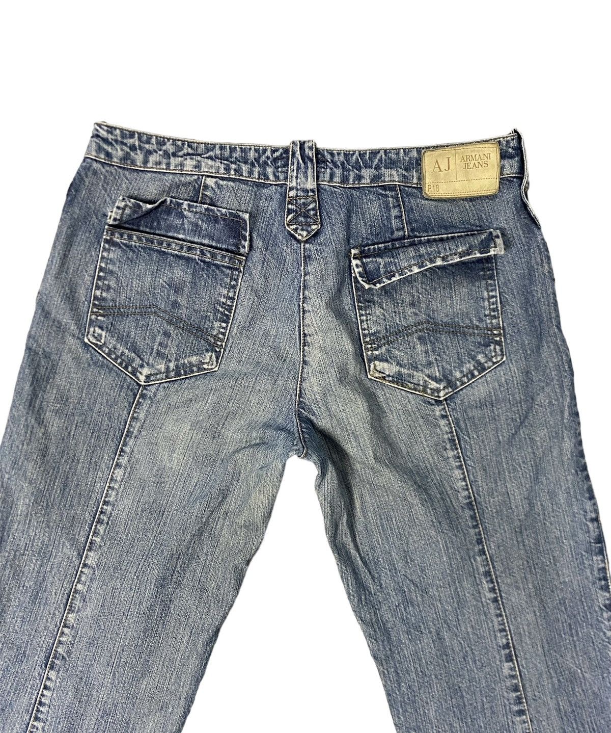 Armani ARMANI JEANS AJ INDIGO SERIES 003 SIMIN T MADE IN ITALY Size US 32 / EU 48 - 6 Thumbnail