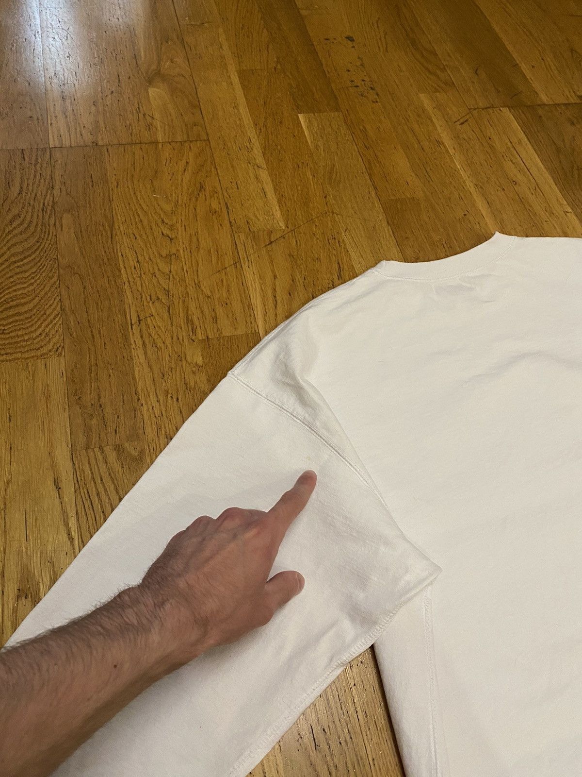 Danton Danton Vetements de Travail- white Sweatshirt Crewneck Size US S / EU 44-46 / 1 - 13 Thumbnail