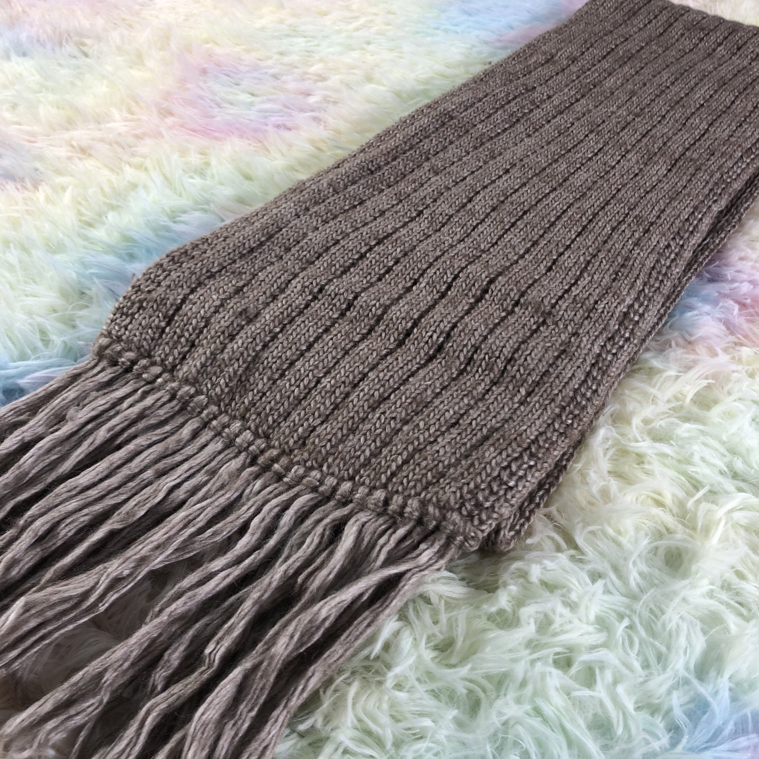 Calvin Klein × Vintage Calvin Klein Scarf / Muffler / Neckwear - KM92 Size ONE SIZE - 4 Thumbnail
