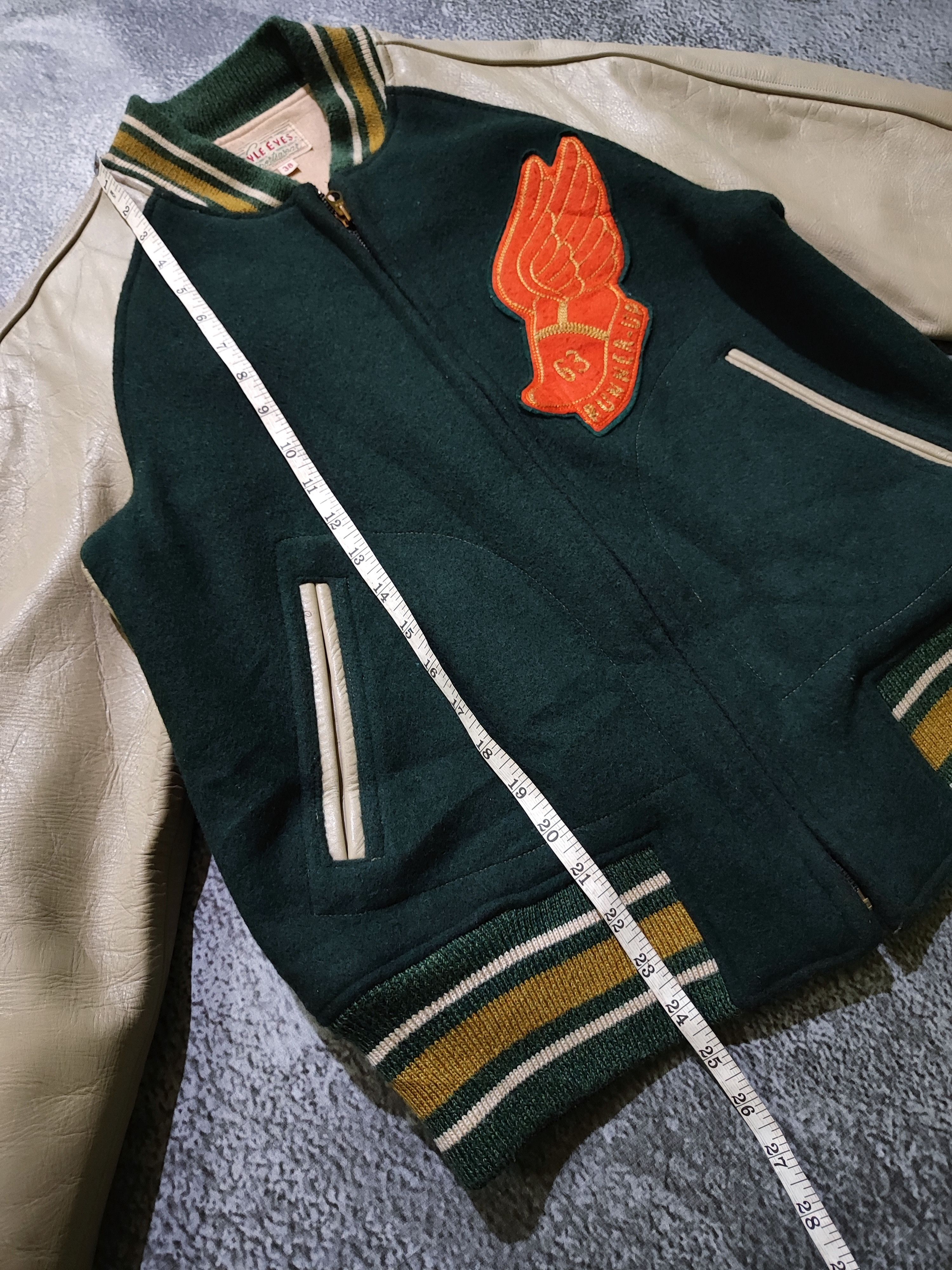 Toyo Enterprises Vintage Style Eyes by Toyo Enterprises Varsity Jacket GCW23 Size US M / EU 48-50 / 2 - 8 Thumbnail