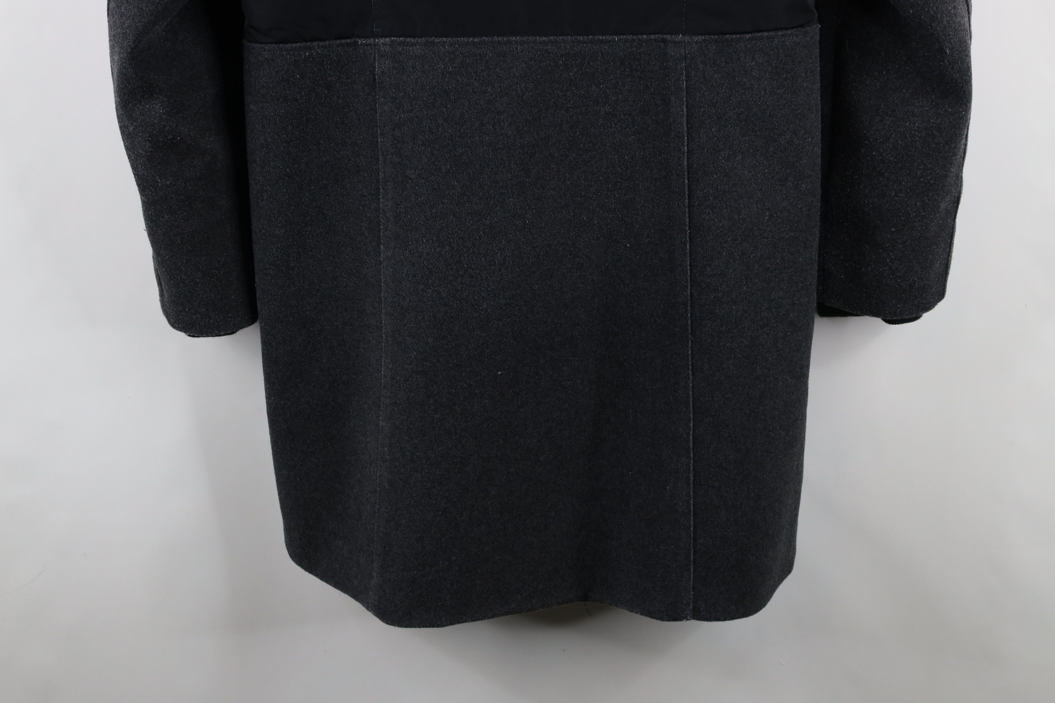 Lands' End × Vintage Lands End Wool Faux Fur Duck Down Hooded Jacket Coat Size M / US 6-8 / IT 42-44 - 16 Thumbnail