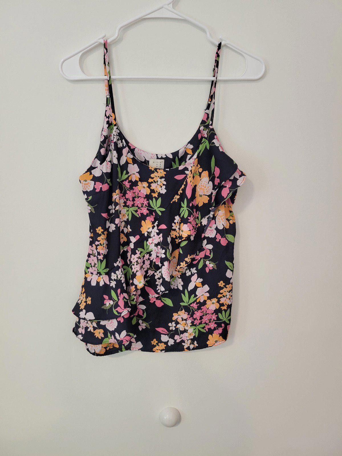 Other Stylish Floral Print Tank Top by a new day- Size Small Size S / US 4 / IT 40 - 1 Thumbnail