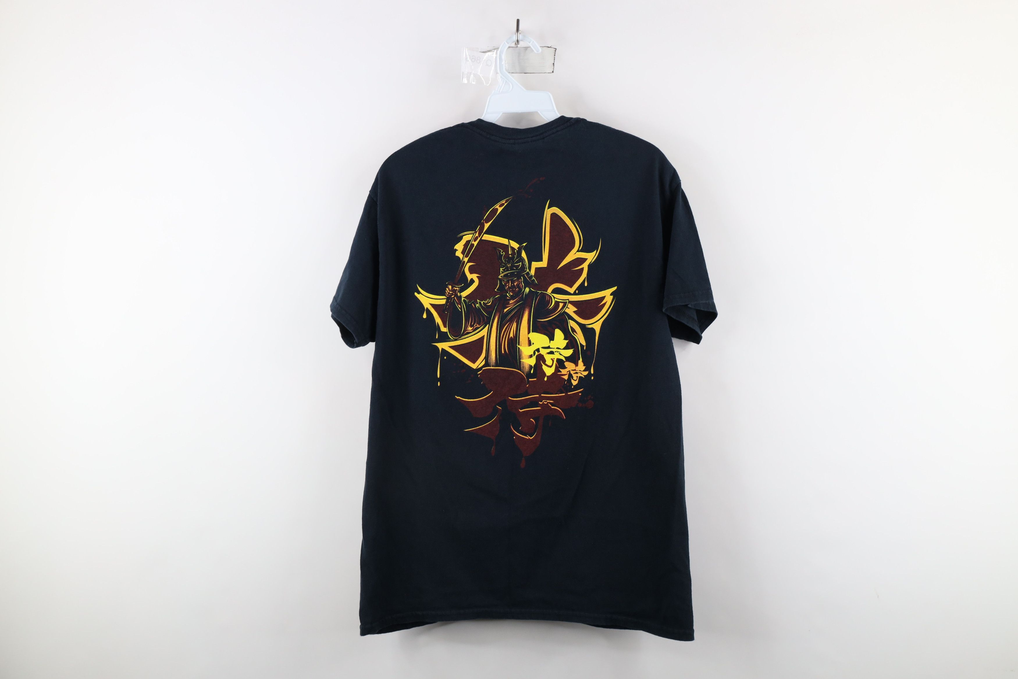 Vintage Vintage Streetwear Sun Karate MMA Samurai T-Shirt Black Size US M / EU 48-50 / 2 - 11 Thumbnail