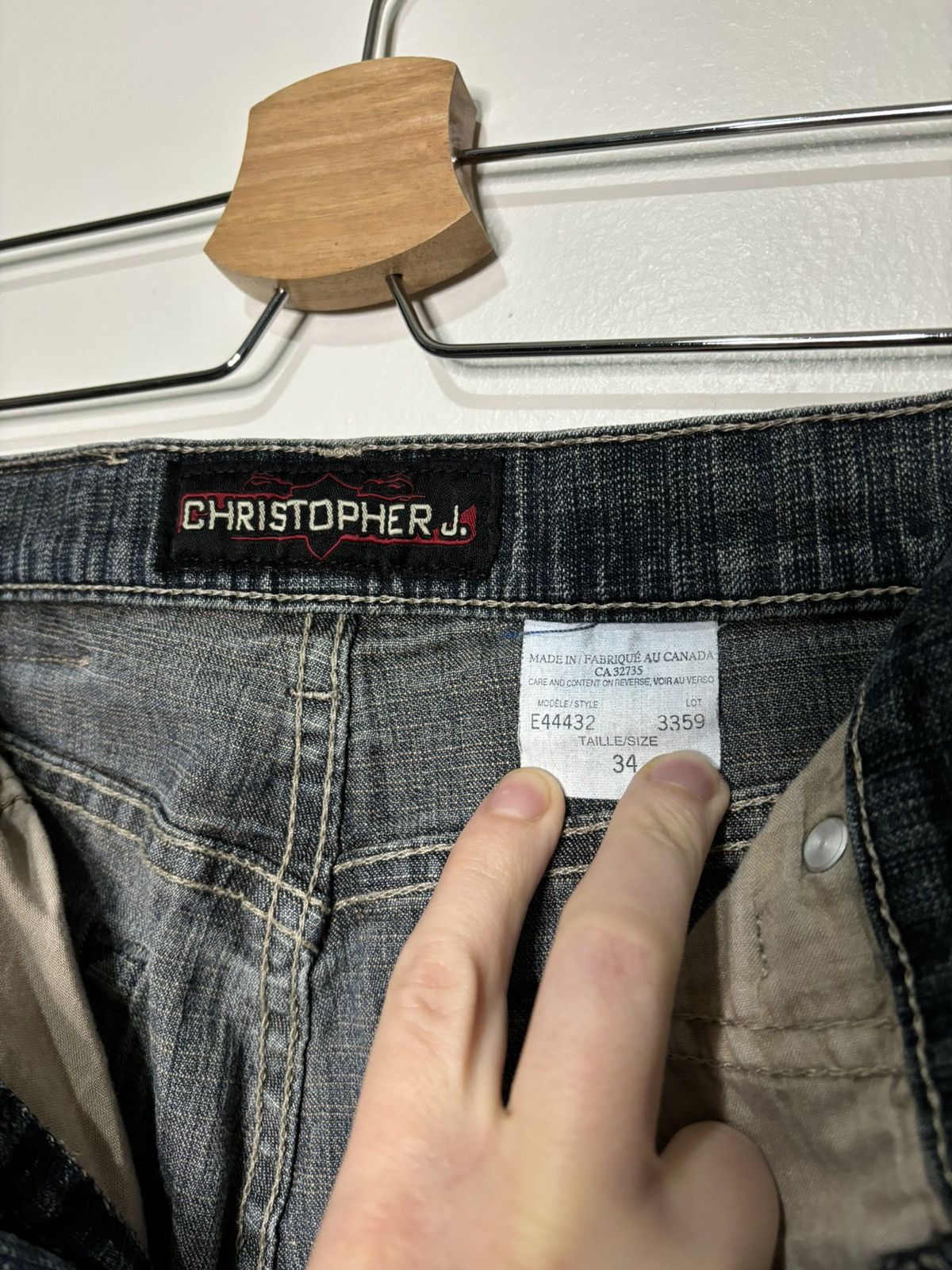 Jean × Vintage Vintage Faded Blue Denim Jeans Size US 32 / EU 48 - 3 Thumbnail