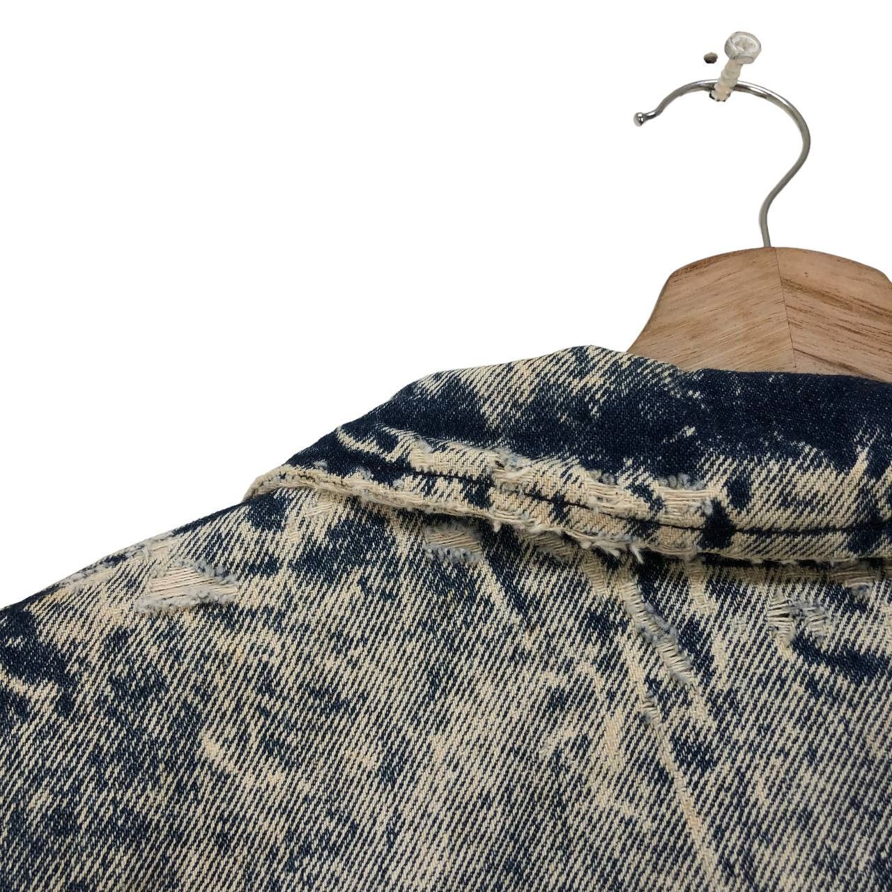 Vintage Vistas de Santa fe by Pioneer Wear Suede Appliqué Hawk Denim Size M / US 6-8 / IT 42-44 - 16 Thumbnail
