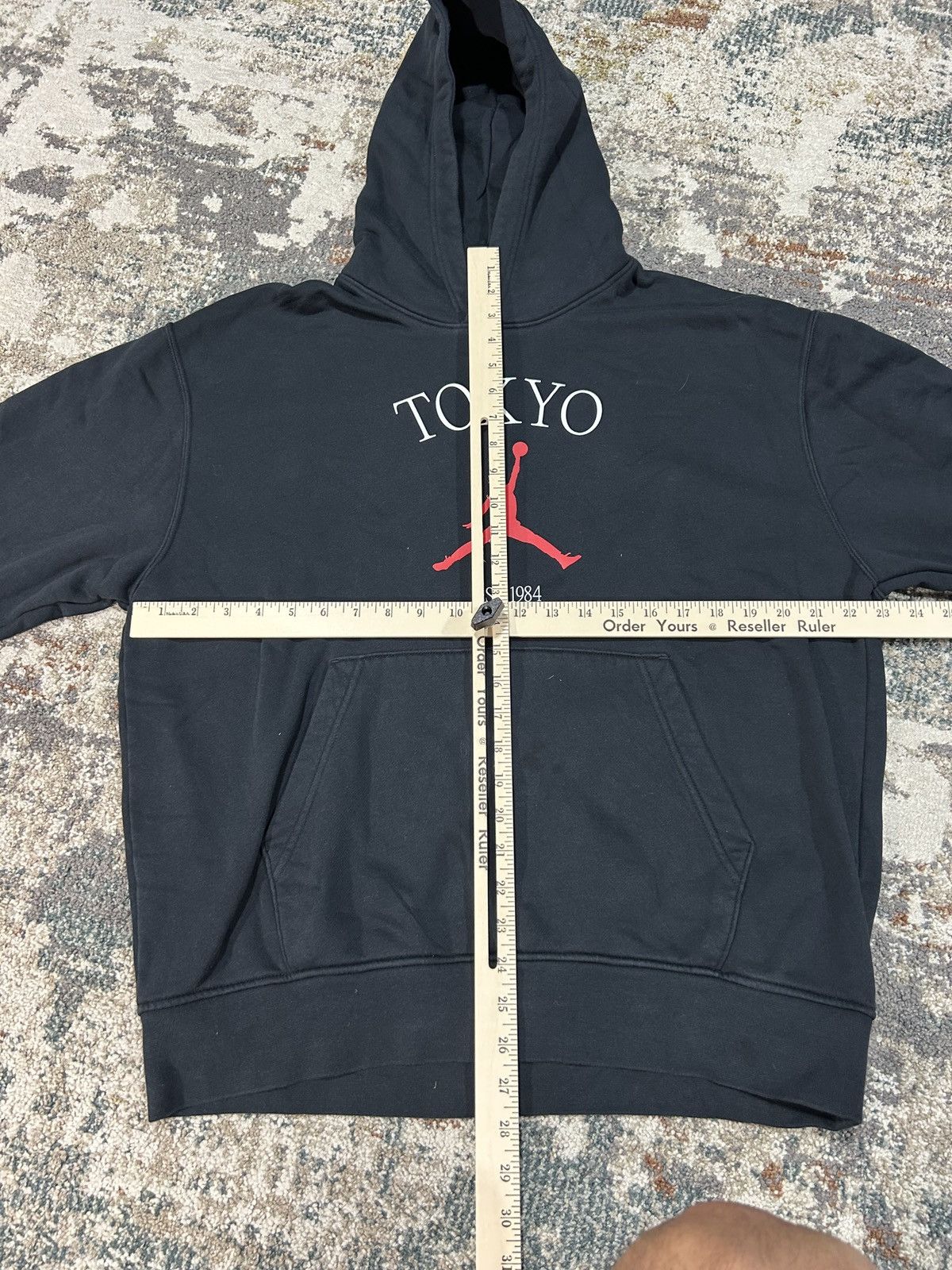 Nike Nike Jordan Tokyo Black Fleece Pullover Hoodie Size US L / EU 52-54 / 3 - 4 Thumbnail