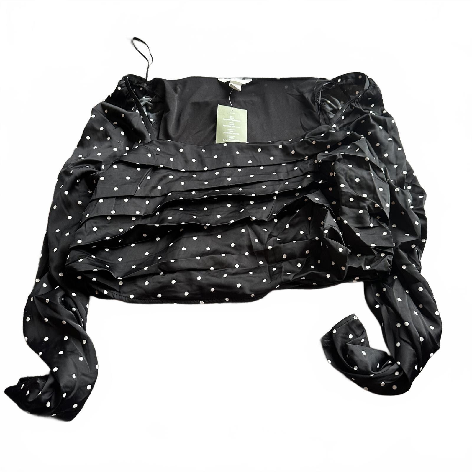 H&M H&M Polka Dot Blouse - Stylish and Sustainable Size XXL / US 16-18 / IT 52-54 - 1 Thumbnail