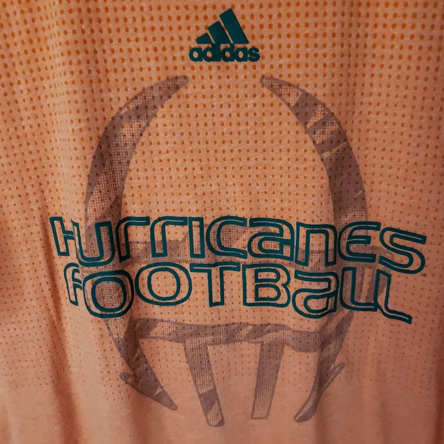 Adidas adidas Performance Tee Shirt Men XL Regular Medium Orange Aeroknit Pullover Size US XL / EU 56 / 4 - 4 Thumbnail