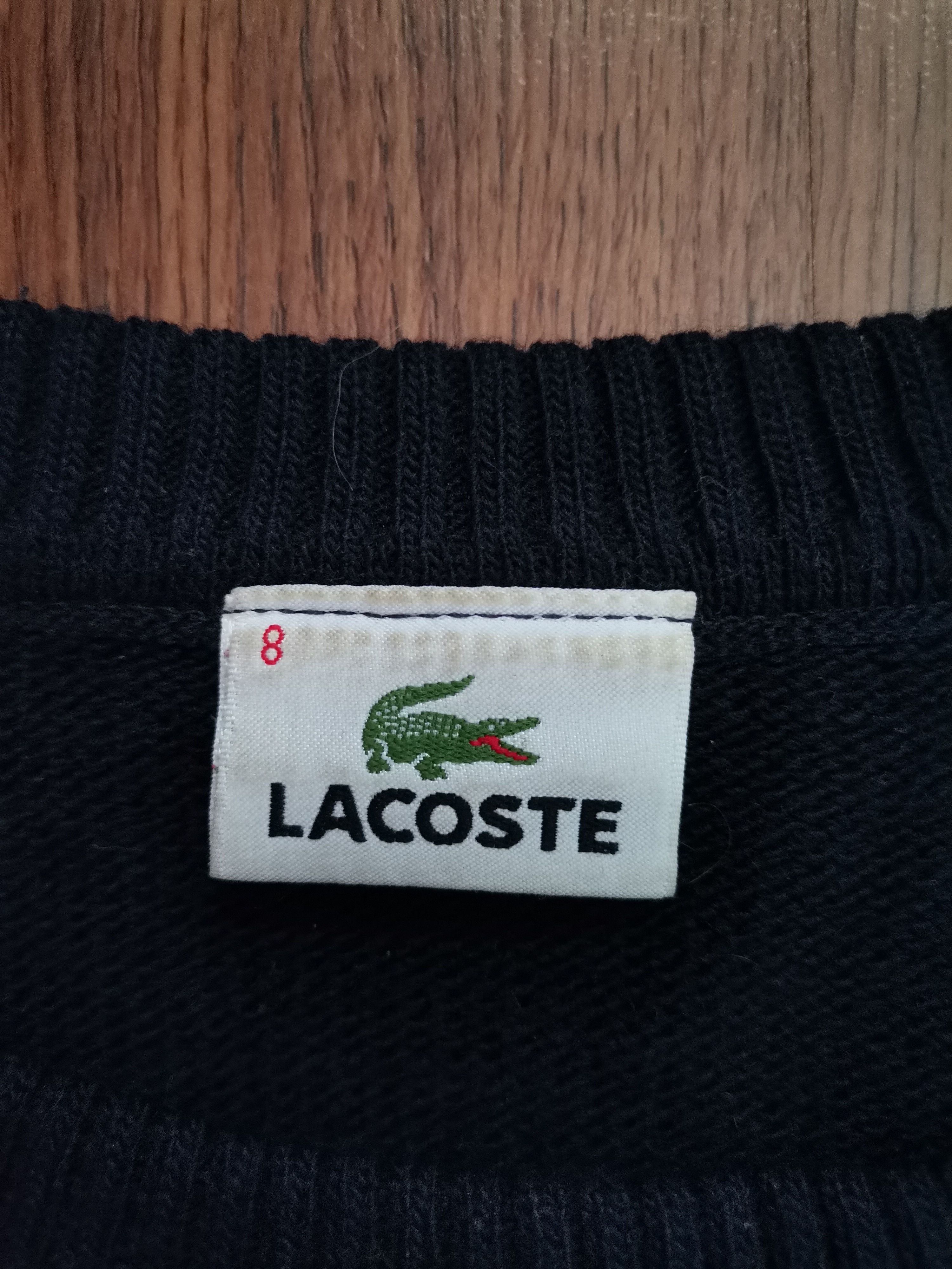 Lacoste × Vintage Vintage Lacoste Sweater Size US XL / EU 56 / 4 - 2 Thumbnail