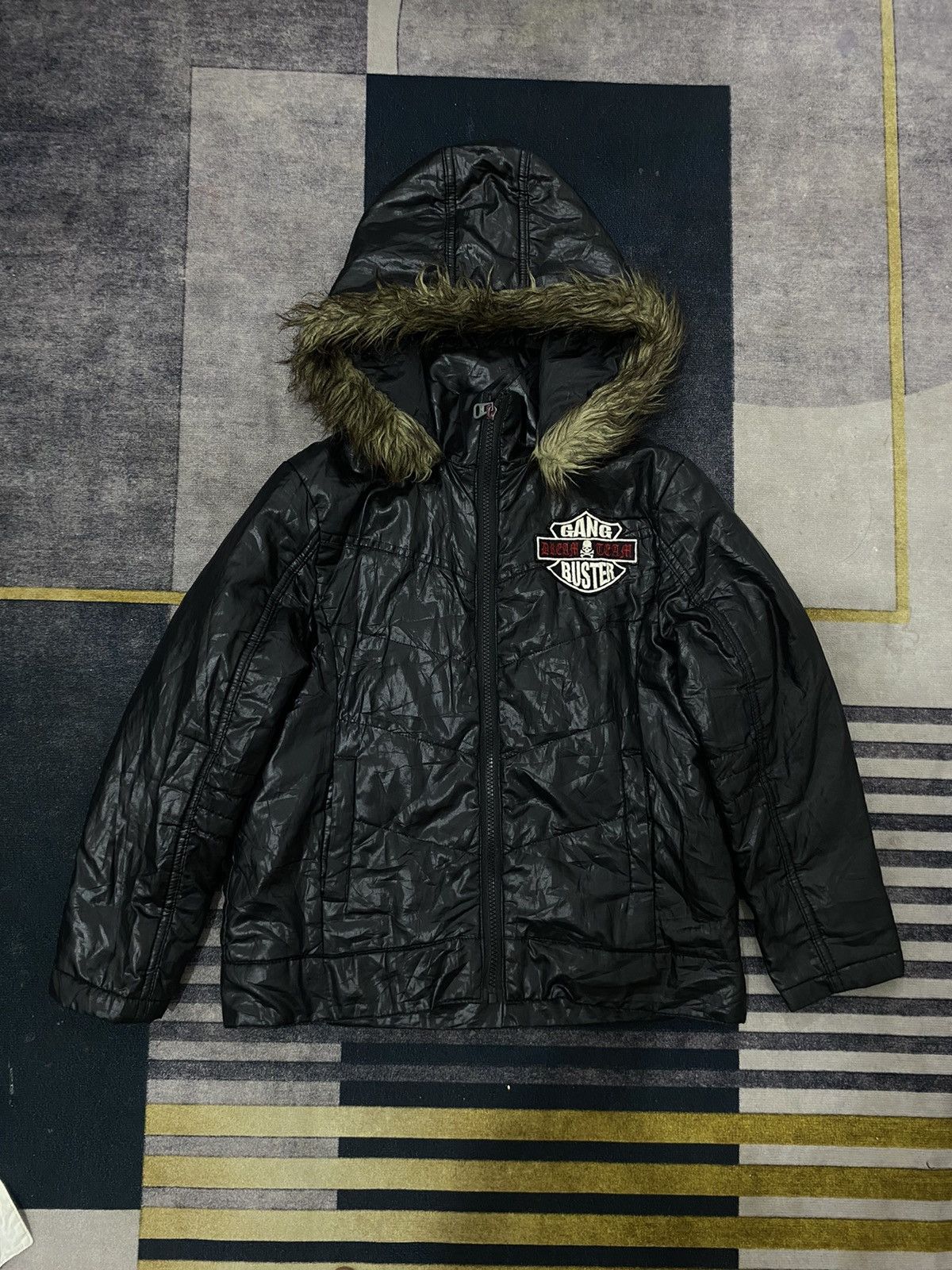 If Six Was Nine GANG BUSTER PUNK STYLE FUR HOODIE Size US M / EU 48-50 / 2 - 1 Thumbnail