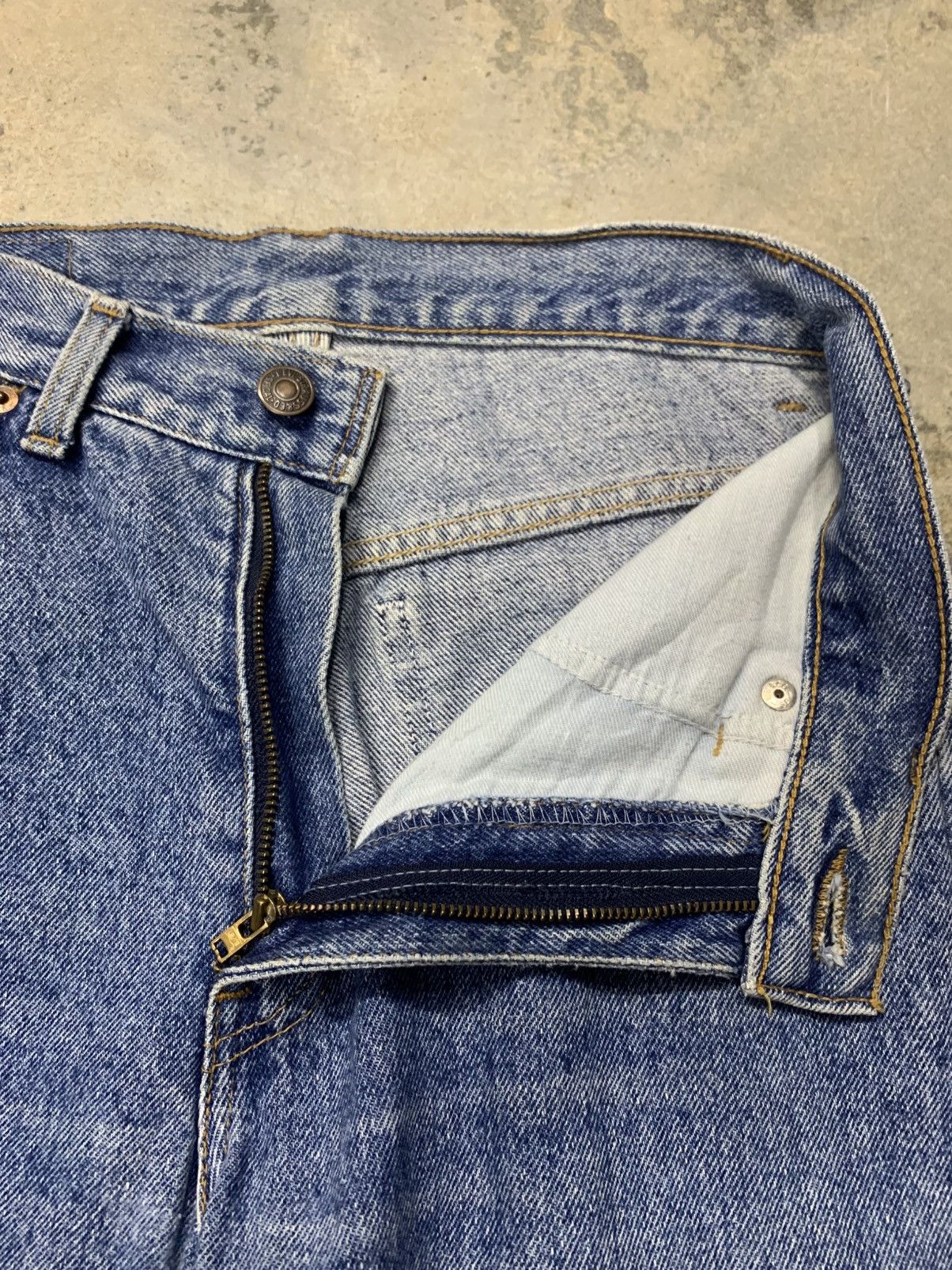 Levi's × Levi's Vintage Clothing × Vintage Vintage Levis Orange Tab Made in Belgium Size US 28 / EU 44 - 6 Thumbnail