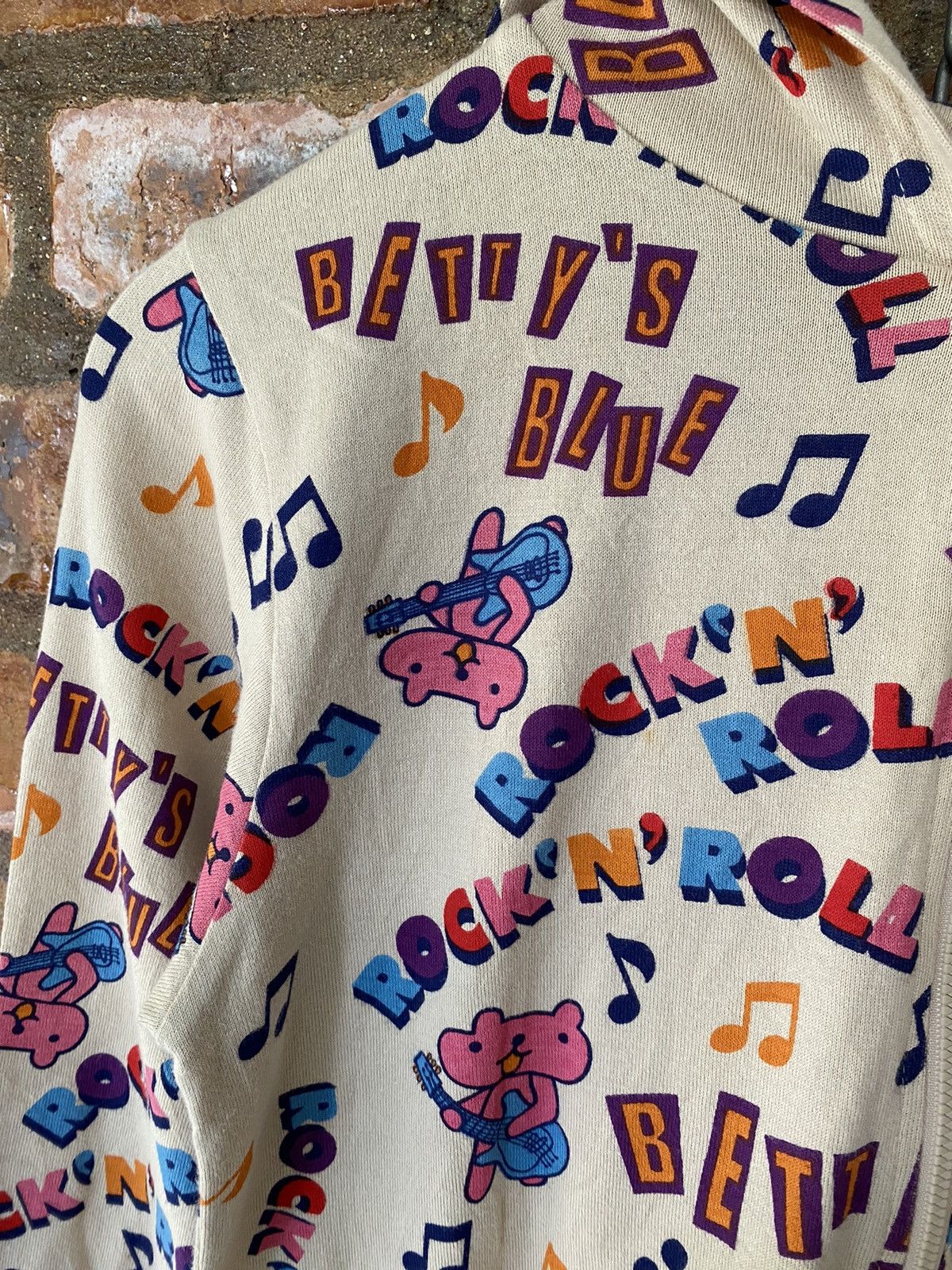 Angel Blue 2000s Betty Blue Rock n Role lights hoodie Size M / US 6-8 / IT 42-44 - 6 Thumbnail
