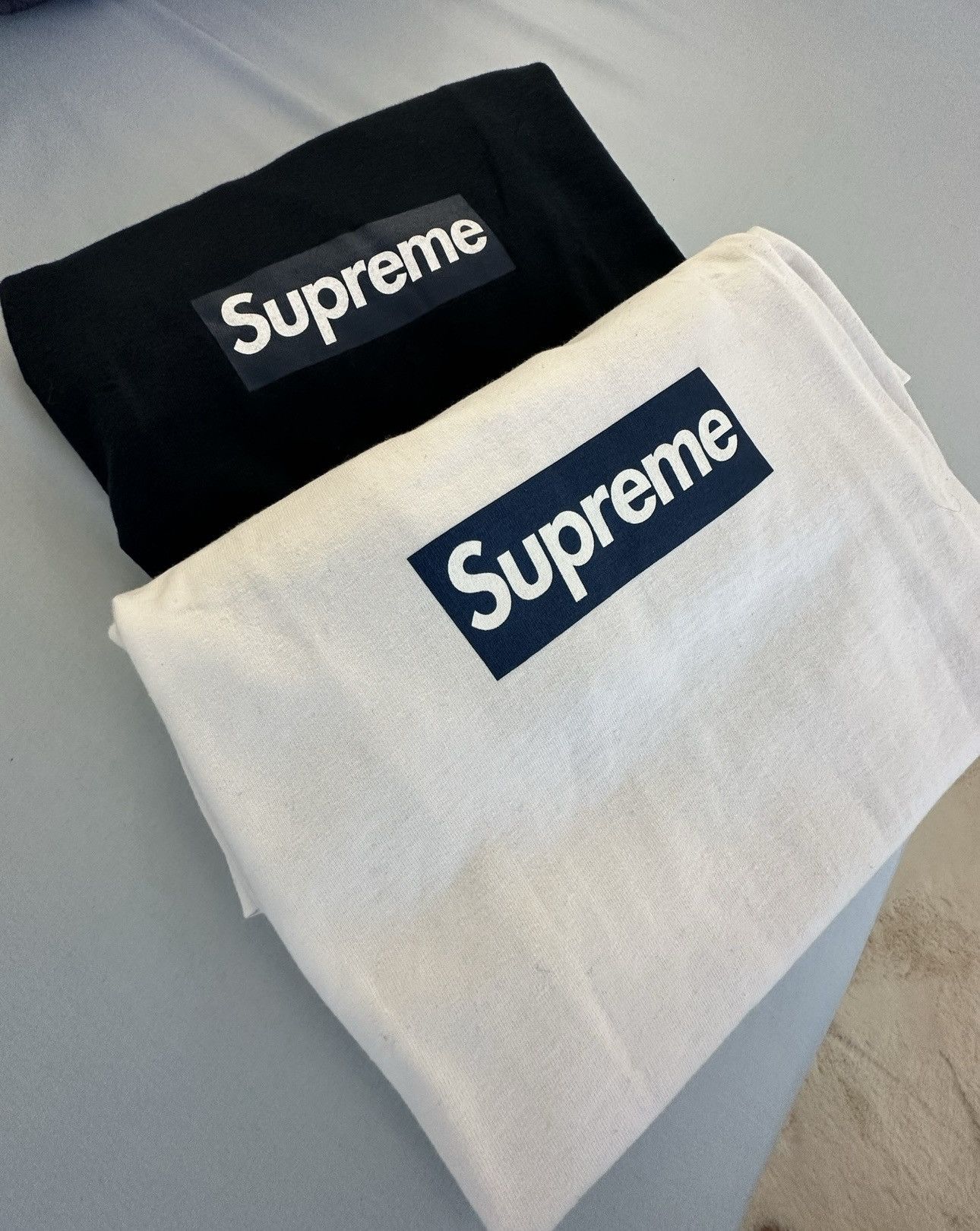 Supreme Supreme New York Yankees Box Logo Navy White Set ASSC Tee Grailed
