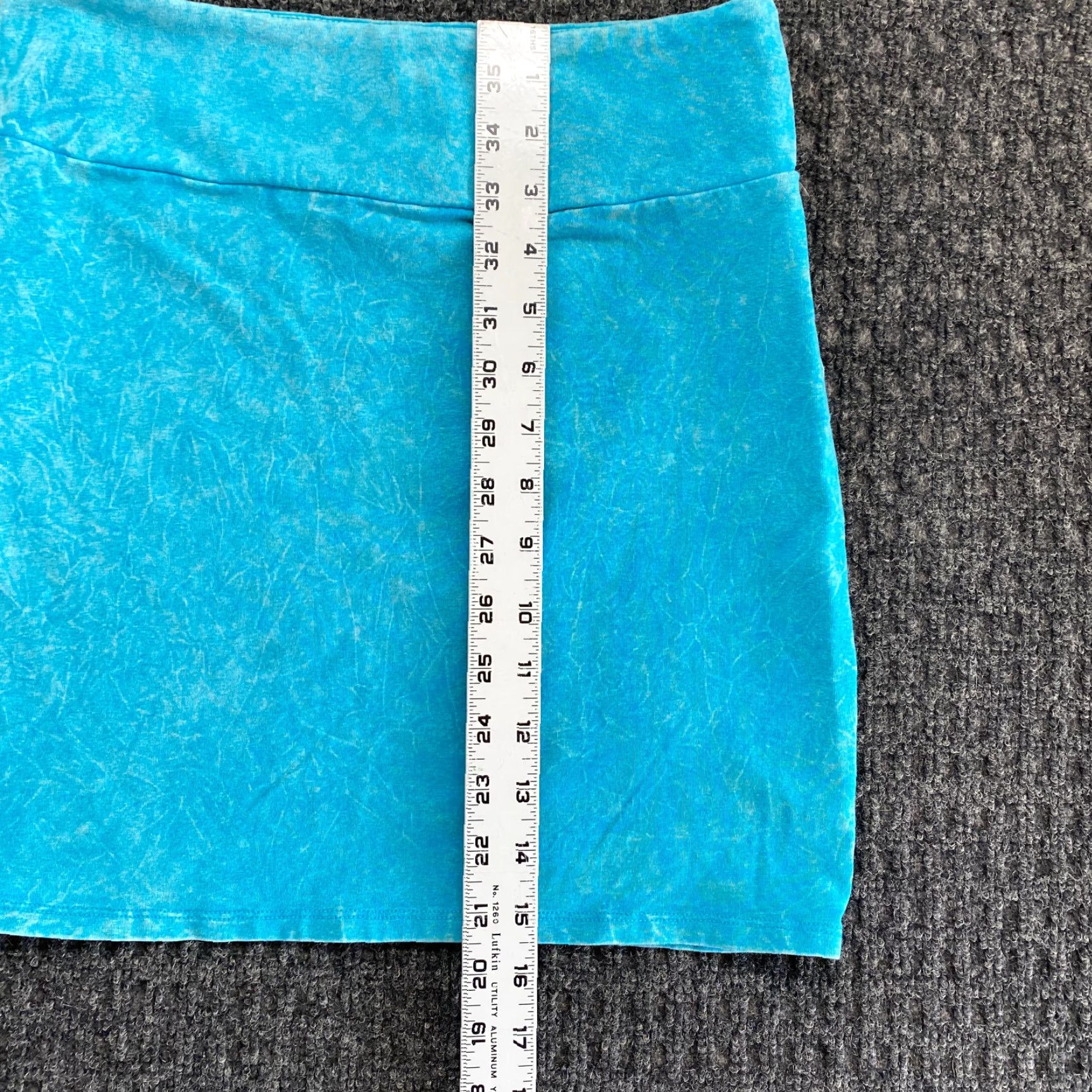 American Eagle Outfitters VINTAGE American Eagle Outfitters Skirt M Women Mini Blue Wash 90s y2k Festival Stretch Size 32" / US 10 / IT 46 - 6 Thumbnail
