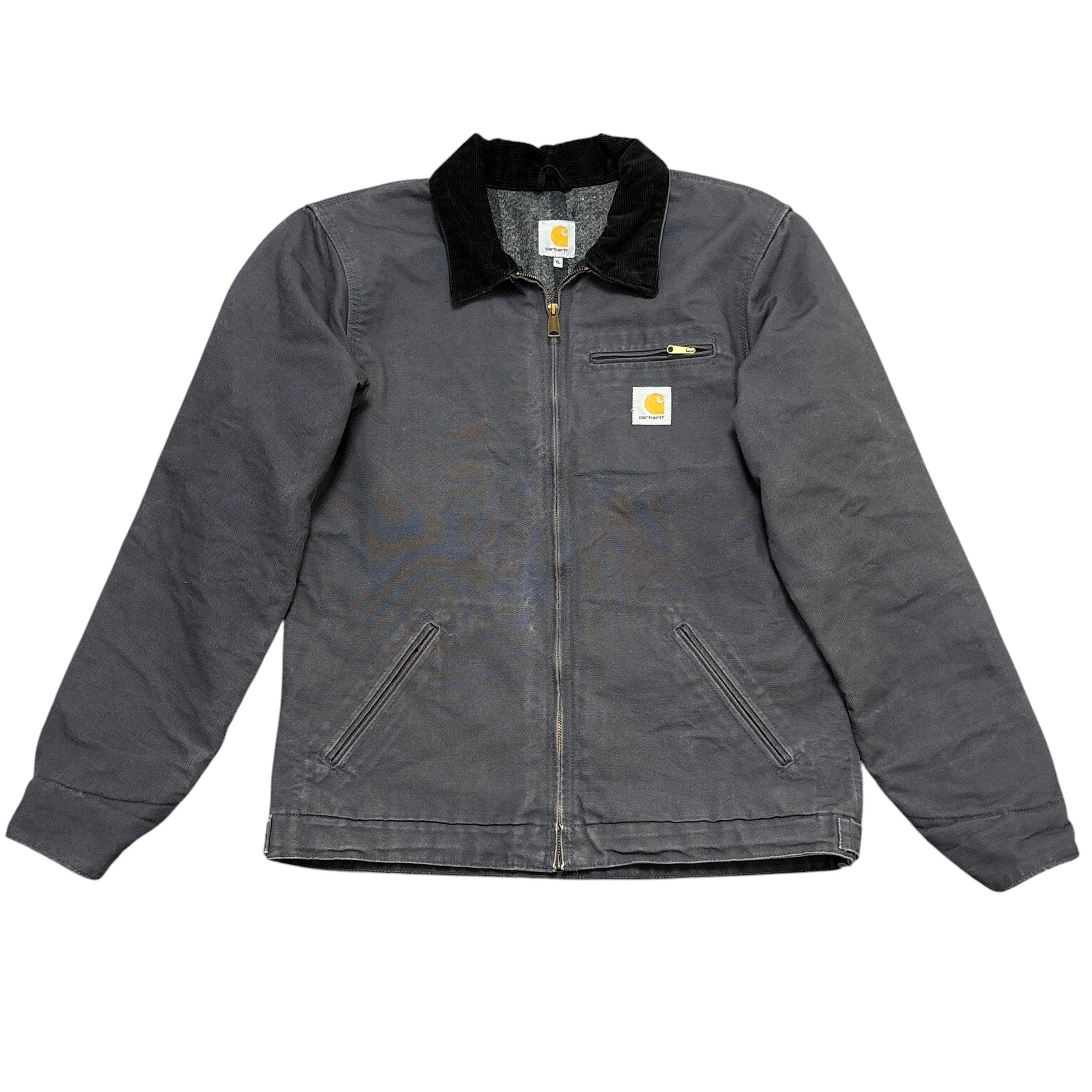 Carhartt Carhartt Detroit Jacket Blanket Lined Pockets Zip Workwear Size US XL / EU 56 / 4 - 1 Thumbnail