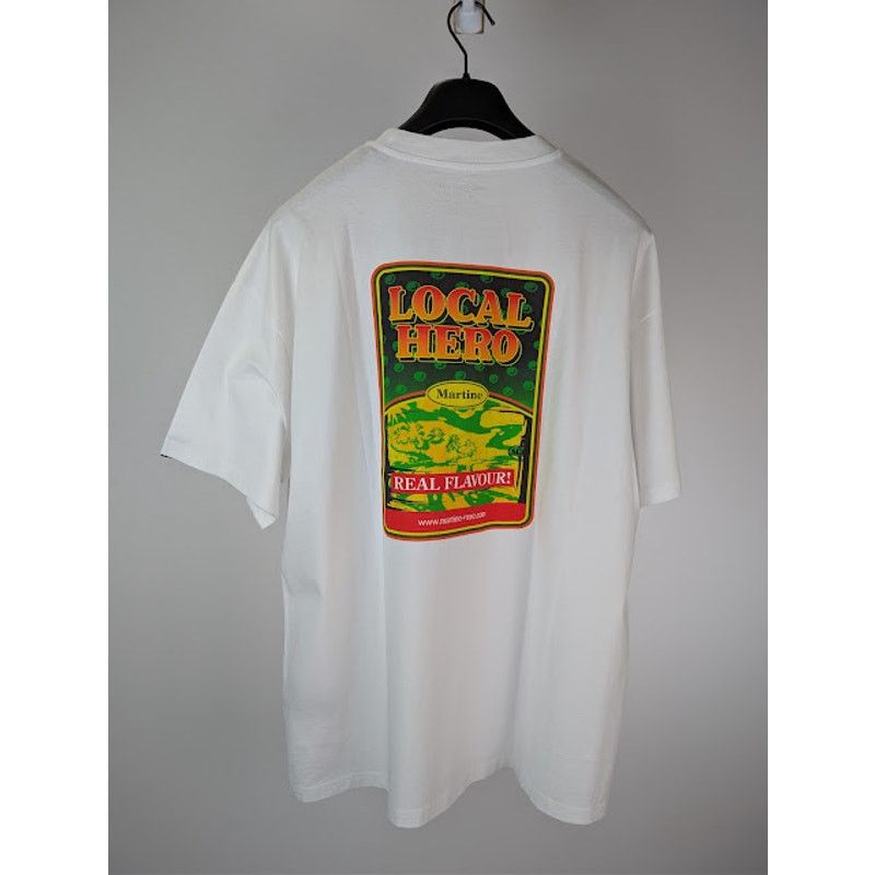 Martine Rose o1rshd1 Graphic Print Cotton S / S Oversized T-shirt White Size US S / EU 44-46 / 1 - 10 Thumbnail