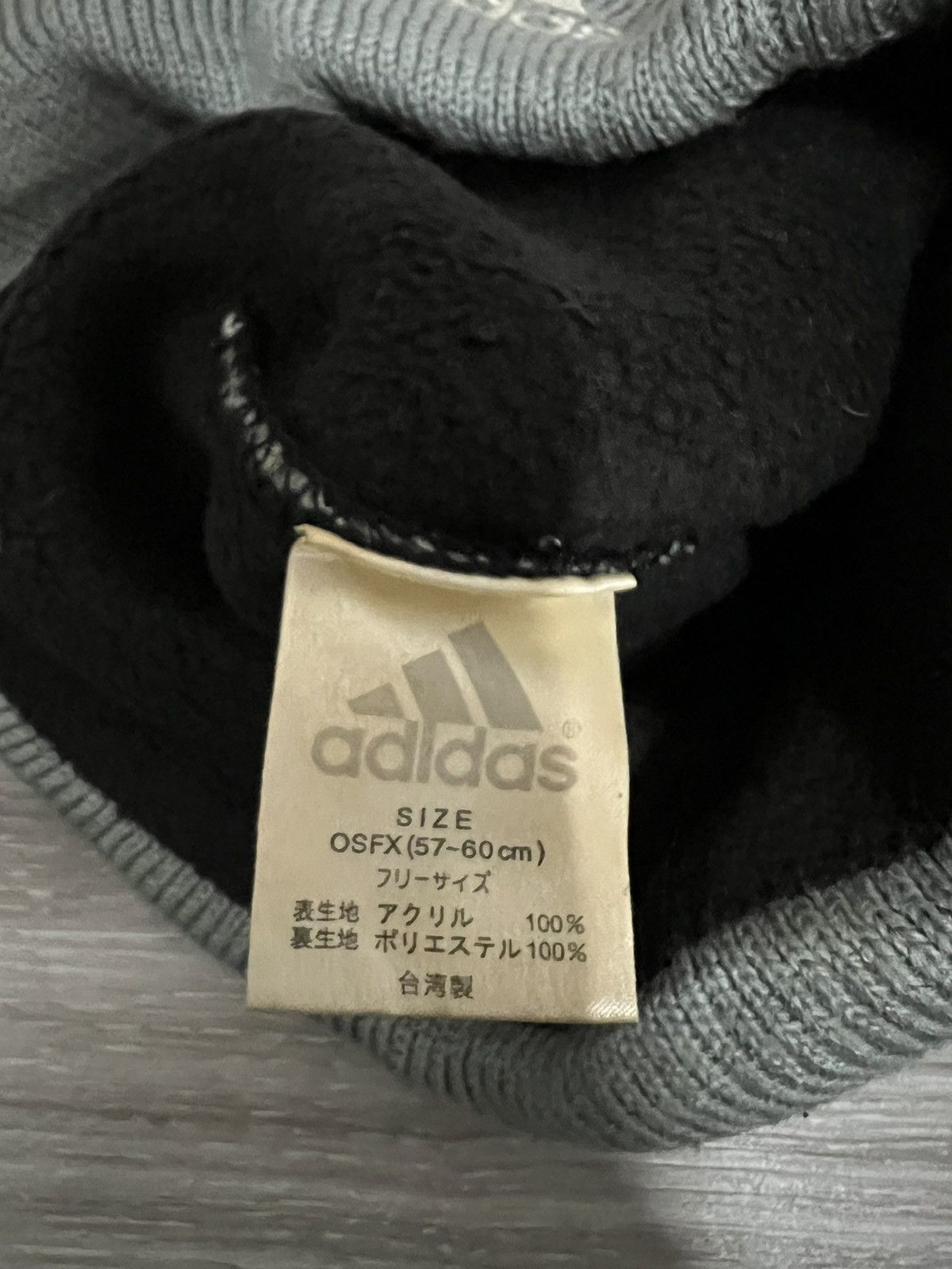 Adidas Vintage Adidas Big Logo Beanie Hat Size ONE SIZE - 6 Thumbnail