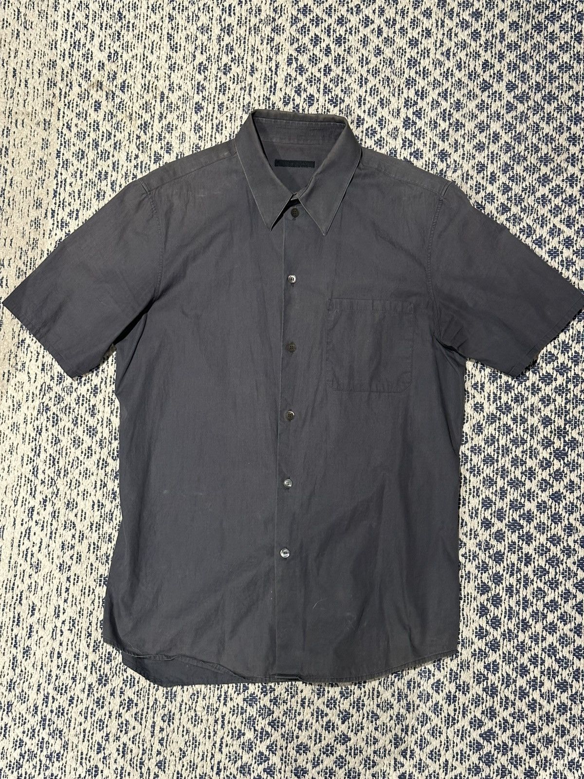 Helmut Lang Bondage Back Button SS Shirt Size US M / EU 48-50 / 2 - 1 Thumbnail