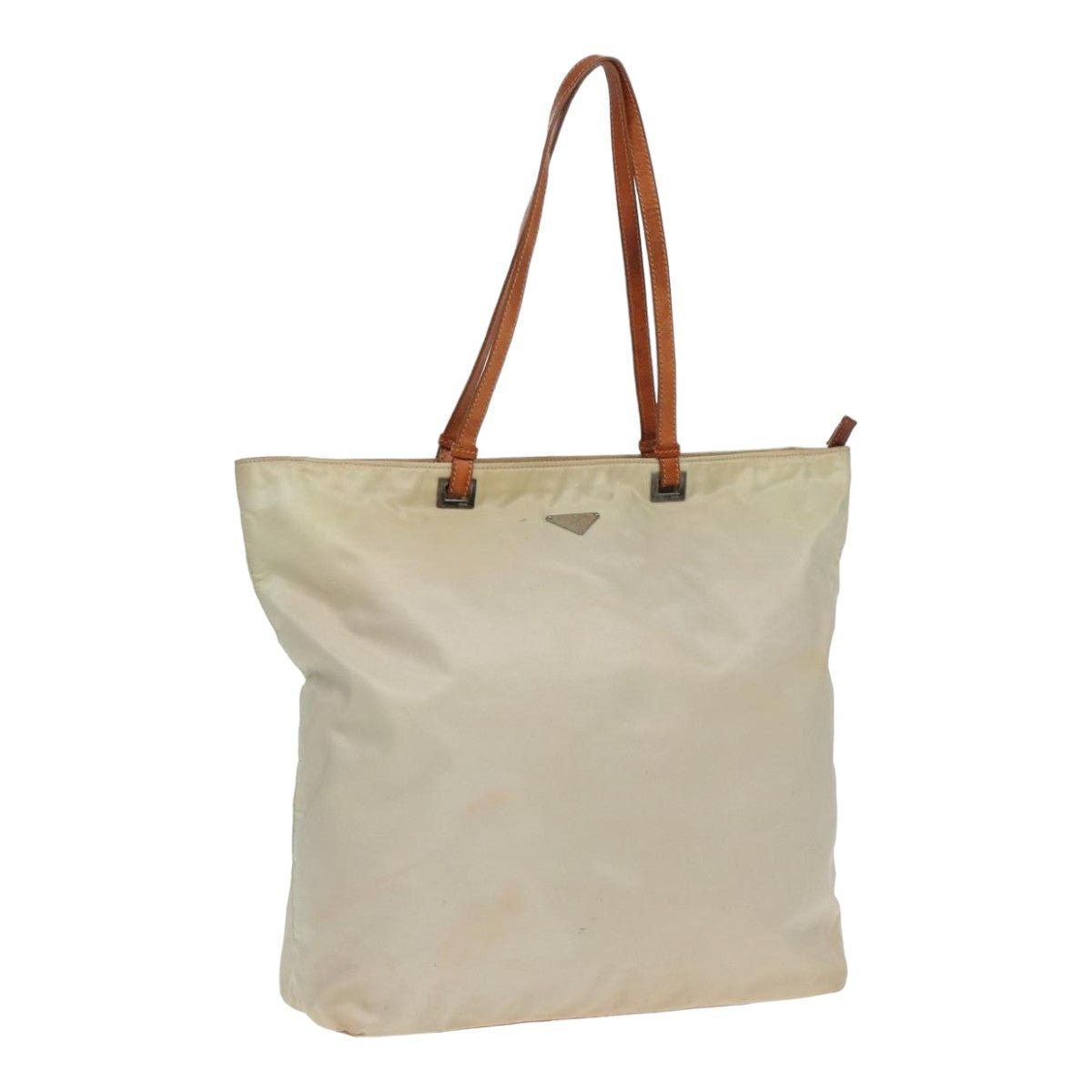 Prada PRADA Tote Bag Nylon White Size ONE SIZE - 1 Thumbnail