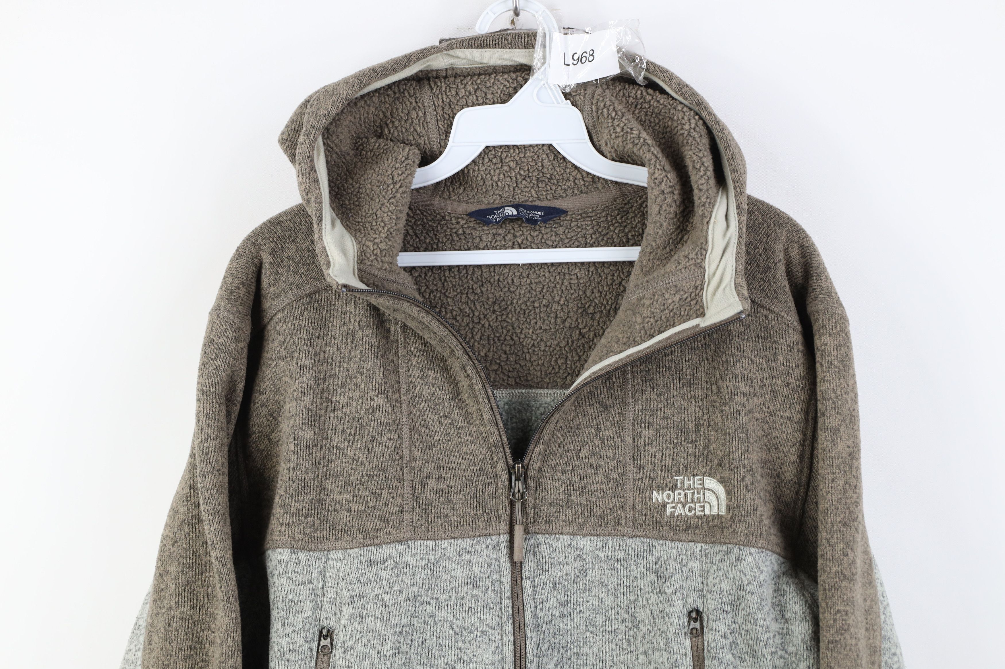 The North Face Vintage Y2K The North Face Full Zip Hooded Sweater Jacket Size US L / EU 52-54 / 3 - 2 Thumbnail