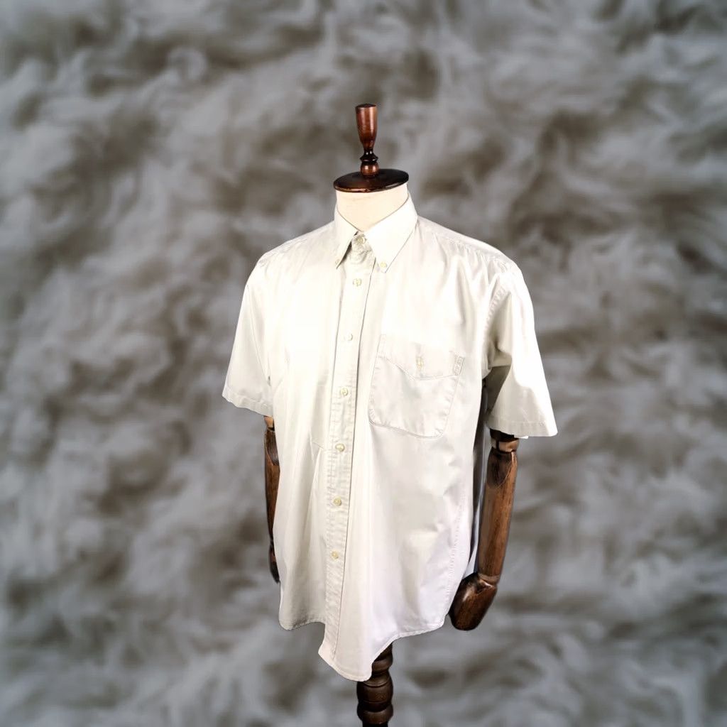 Ralph Lauren Ralph Lauren Men's Shirt Ivory Cotton Classic Casual Button-Up Size 16.5 Size US XL / EU 56 / 4 - 1 Thumbnail