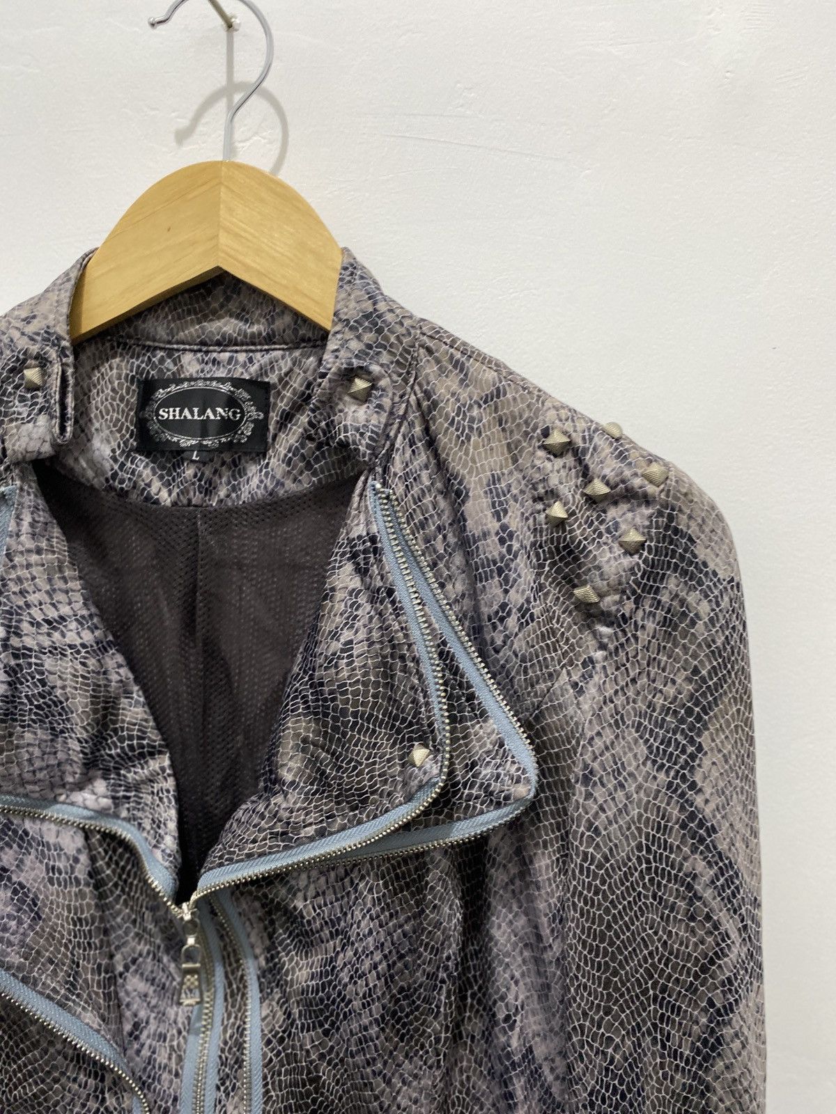 KMRii Snake Skin Leather Vkei Kmrii 14thAddiction Style Jacket Size US S / EU 44-46 / 1 - 3 Thumbnail