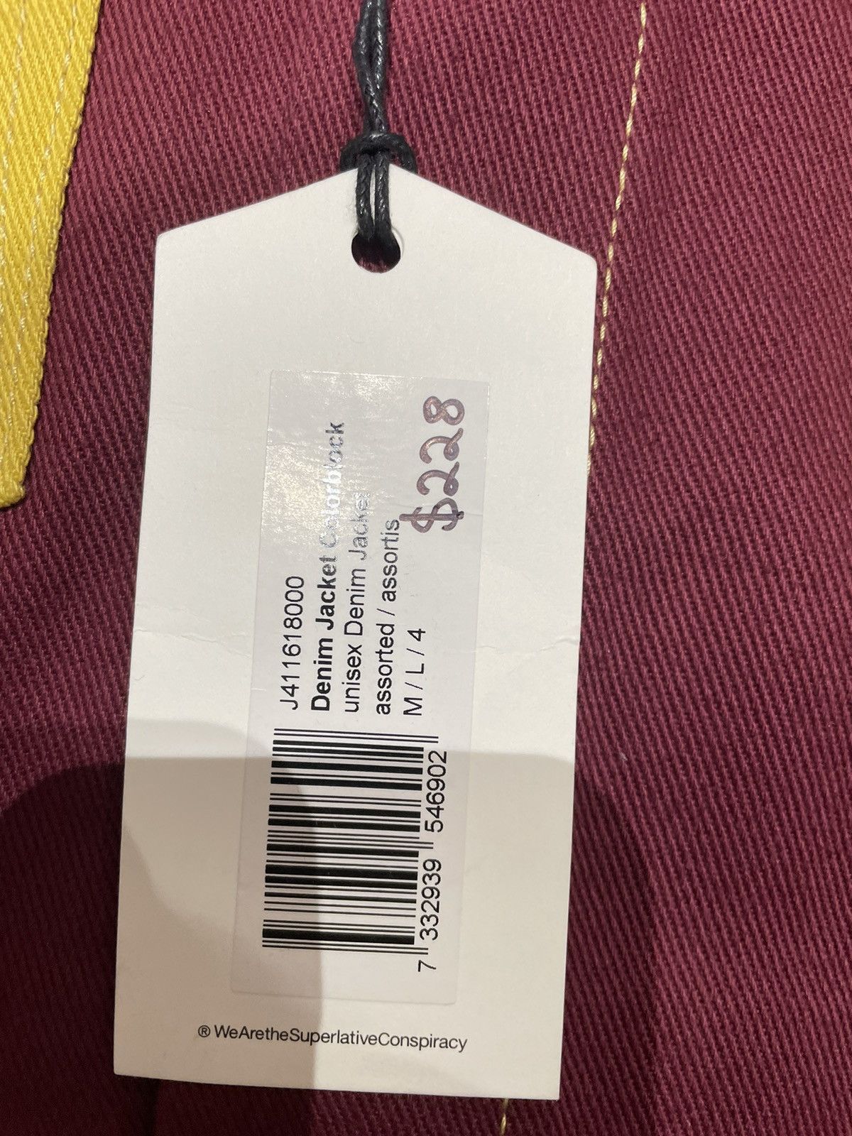 WeSC Rare Brand new Wesc denim jacket multi color Size US M / EU 48-50 / 2 - 4 Thumbnail