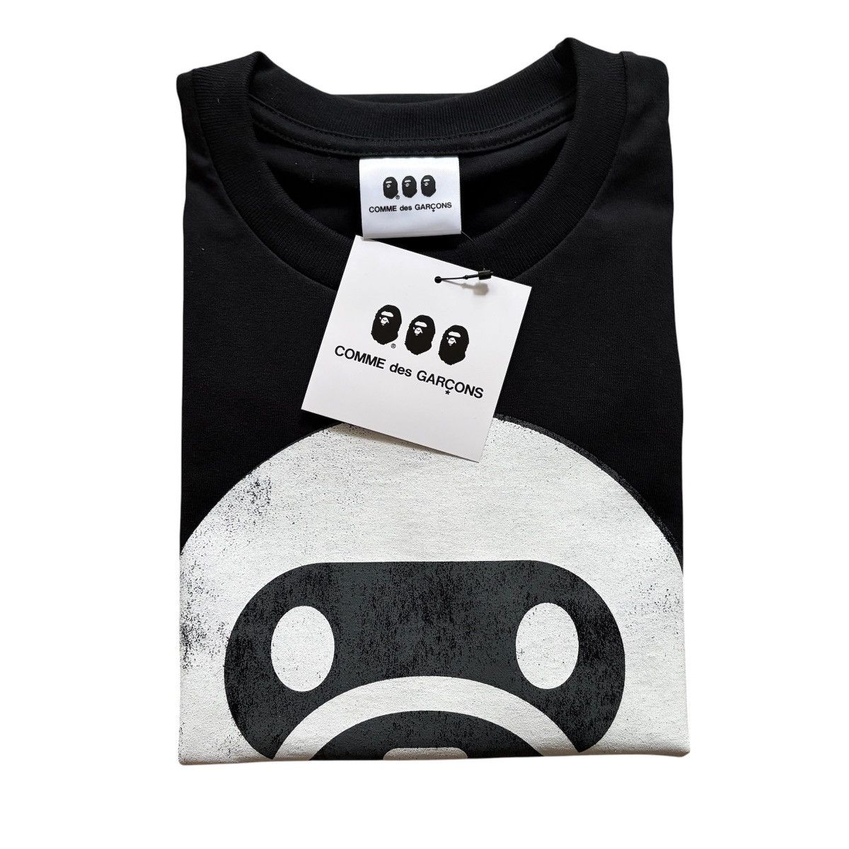 Bape × Comme des Garcons BAPE COMME des GARCONS BIG BABY MILO TEE Size US L / EU 52-54 / 3 - 2 Thumbnail