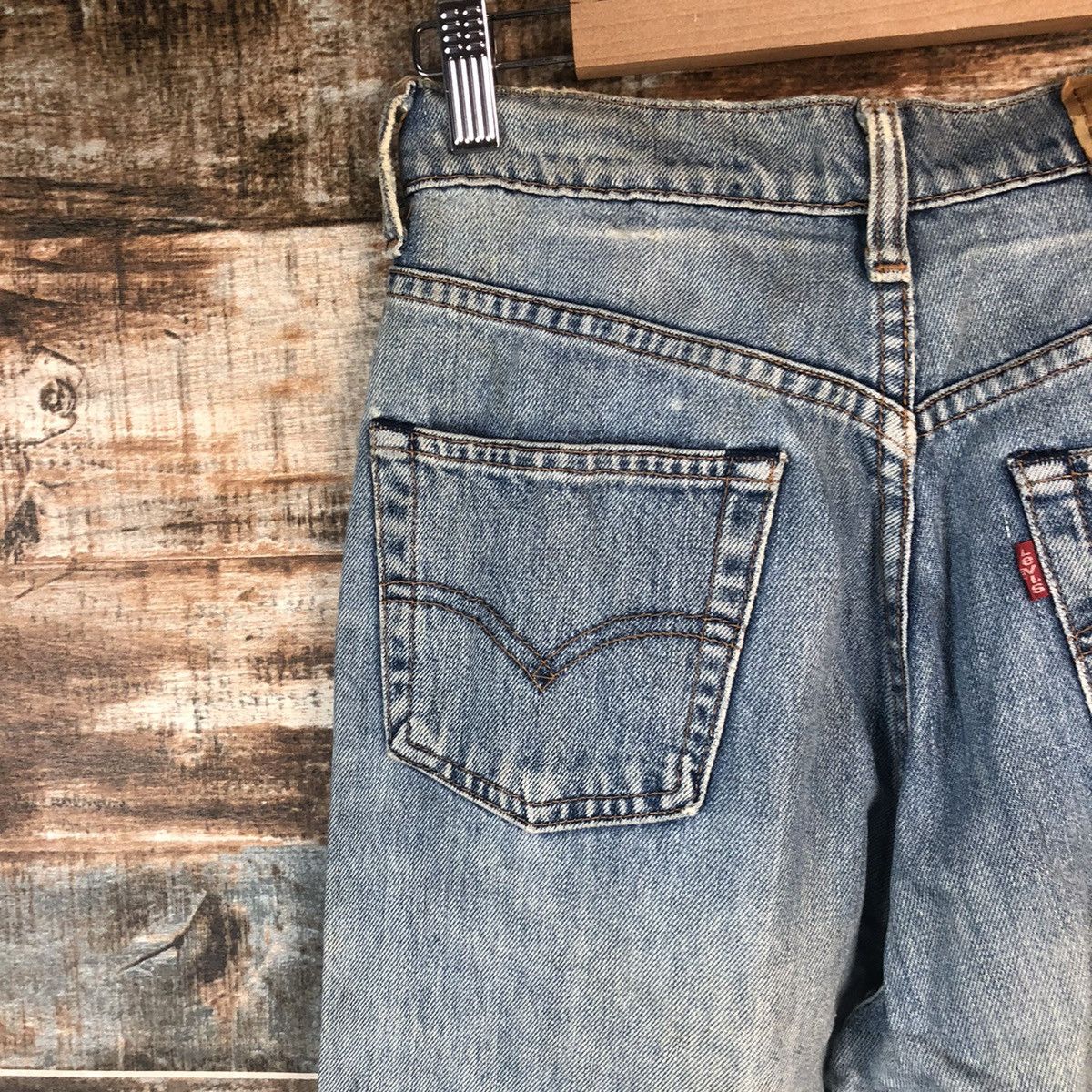 Levi's 509 Levis Blue Distressed ripped Denim Pants #A2102 Size US 28 / EU 44 - 21 Thumbnail