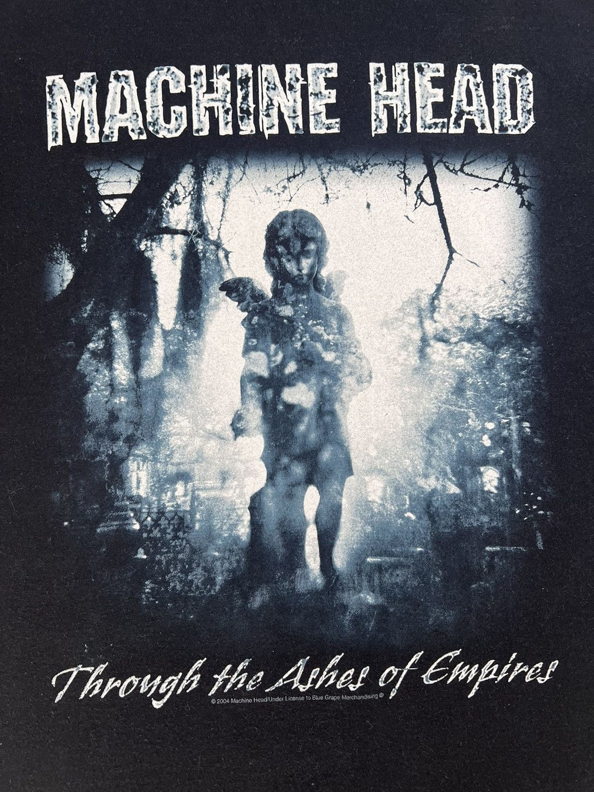 Band Tees Vintage 2004 Machine Head T Shirt Size US L / EU 52-54 / 3 - 3 Thumbnail