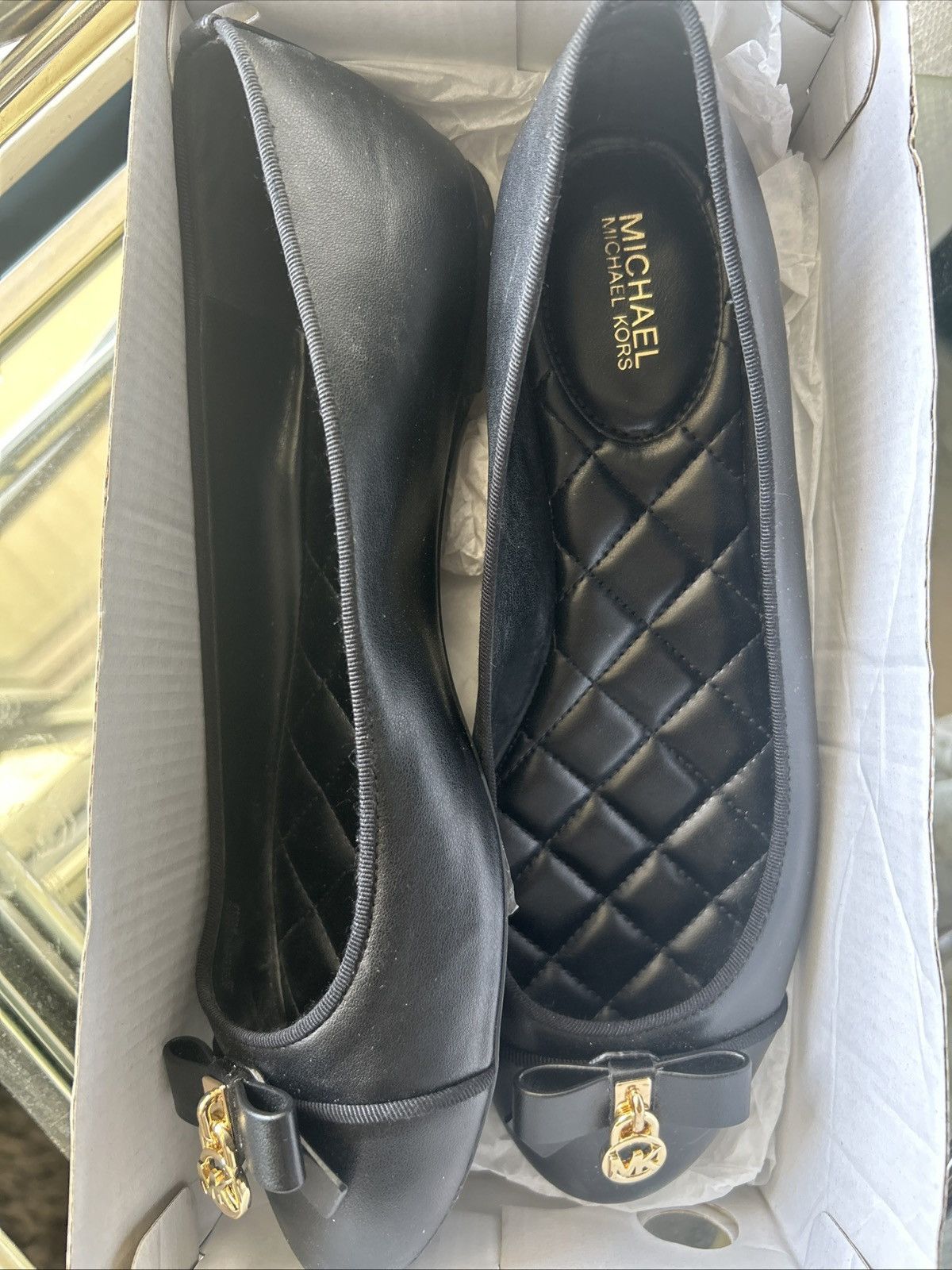 Michael Kors Michael Kors Honey ballet faux leather flats Size US 8 / IT 38 - 3 Thumbnail