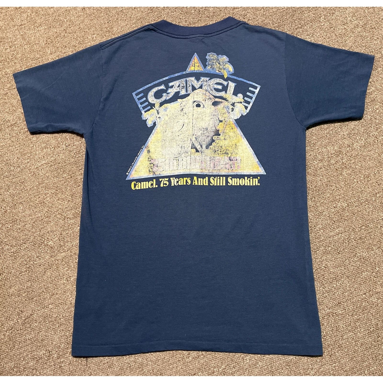 Vintage 1988 Medium Joe Camel Cigarettes Single Stitch T-Shi