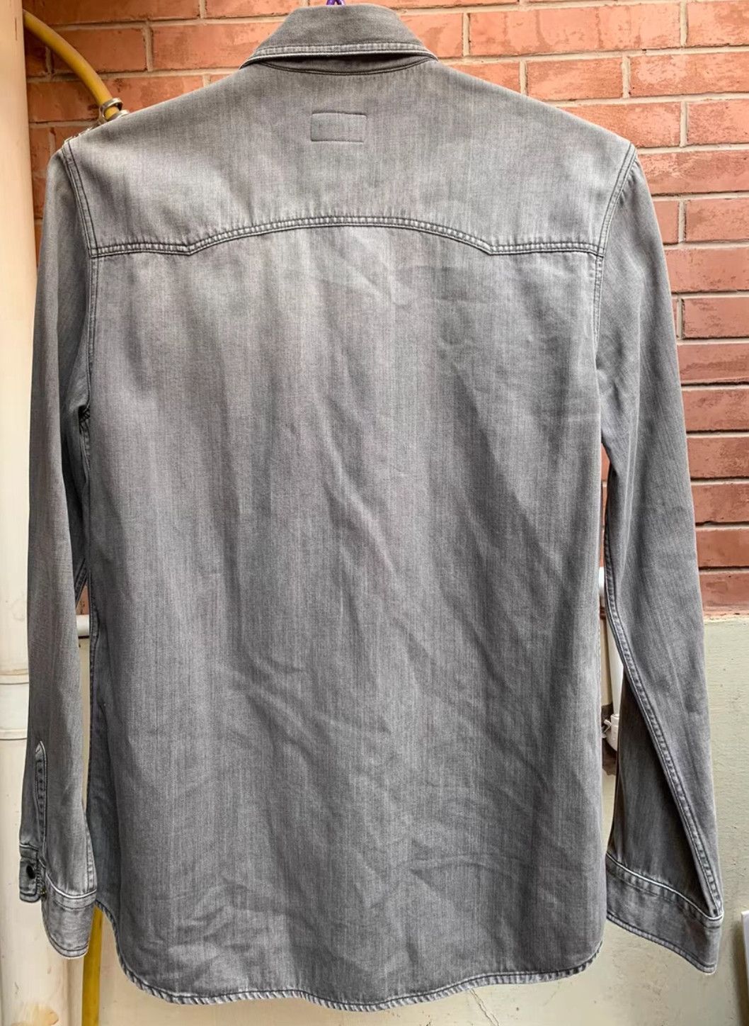 Saint Laurent Paris Saint Laurent Paris Denim shirt 2505-Nextarrow Size US L / EU 52-54 / 3 - 2 Thumbnail