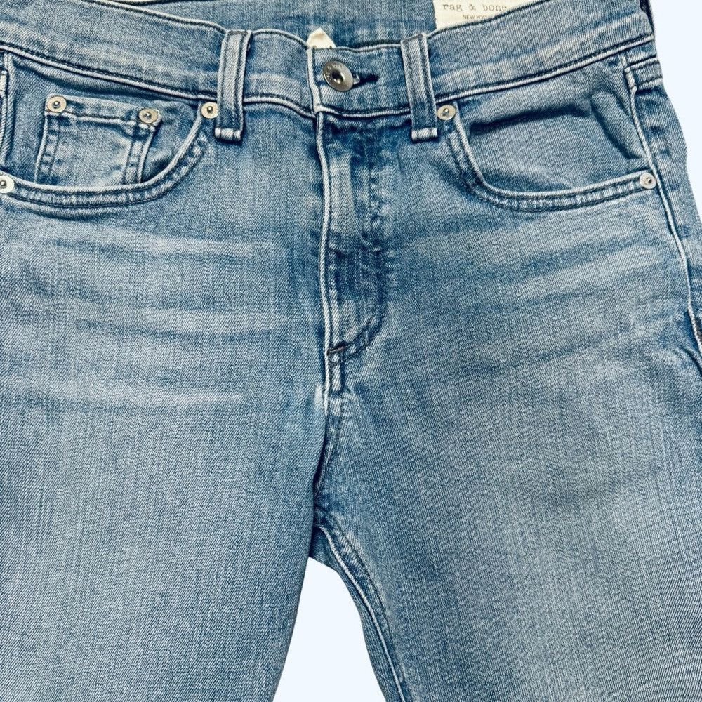 Rag & Bone Rag & Bone Mid-Rise Ankle Skinny Jeans In Lena Size 27 Size 27" / US 4 / IT 40 - 9 Thumbnail